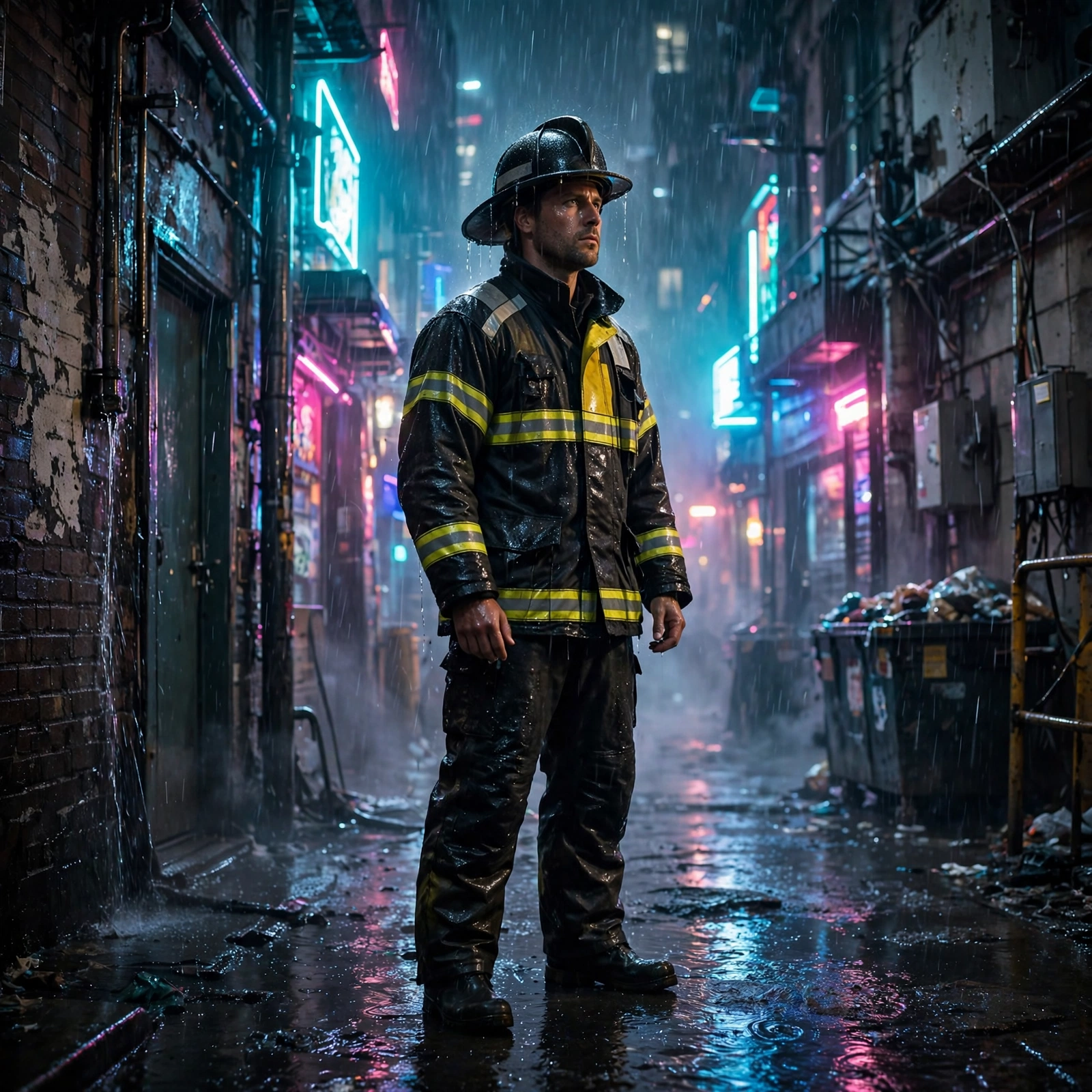 Cinematic Monsoon Rain