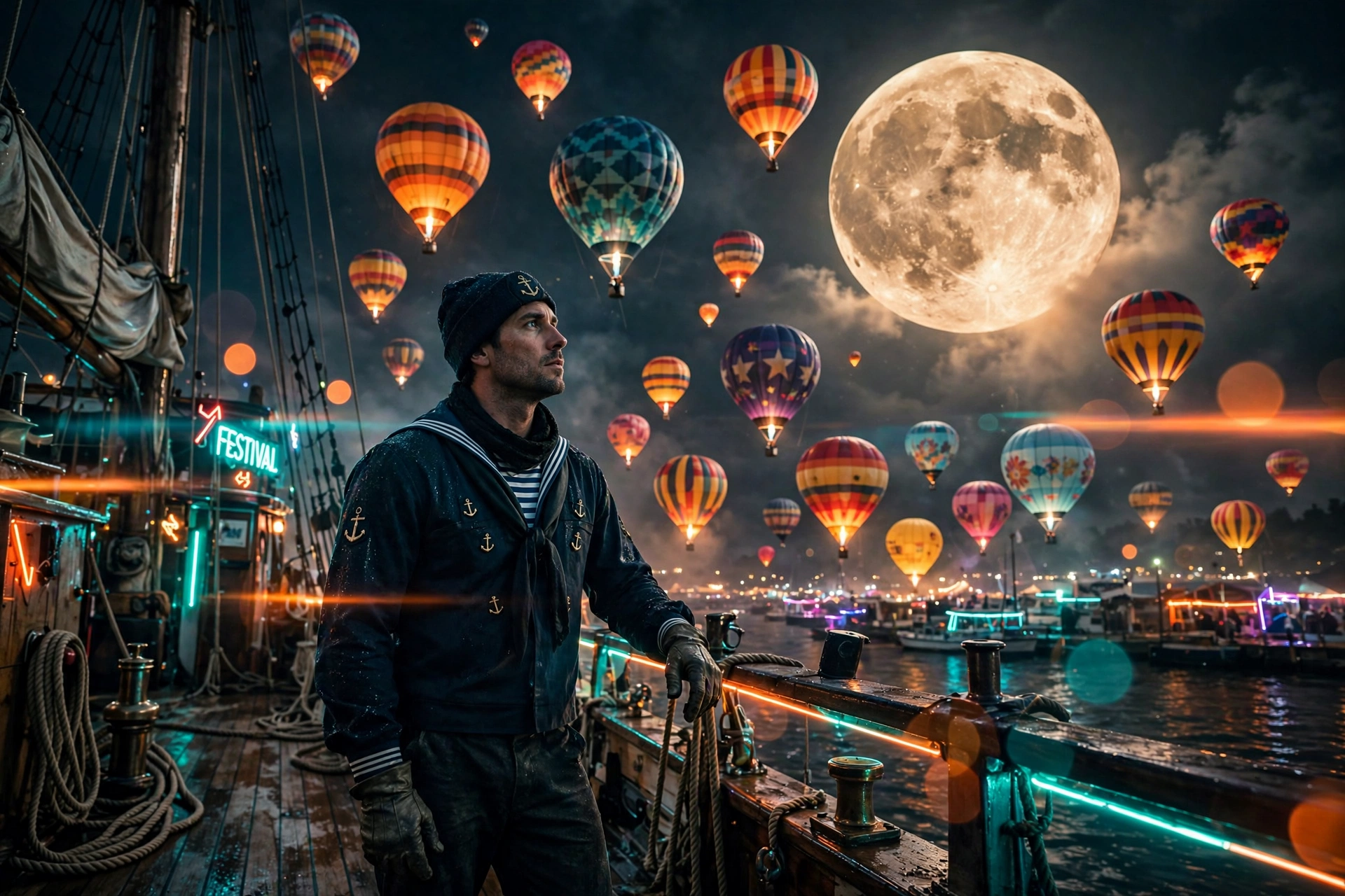 Cinematic Wolf Moon