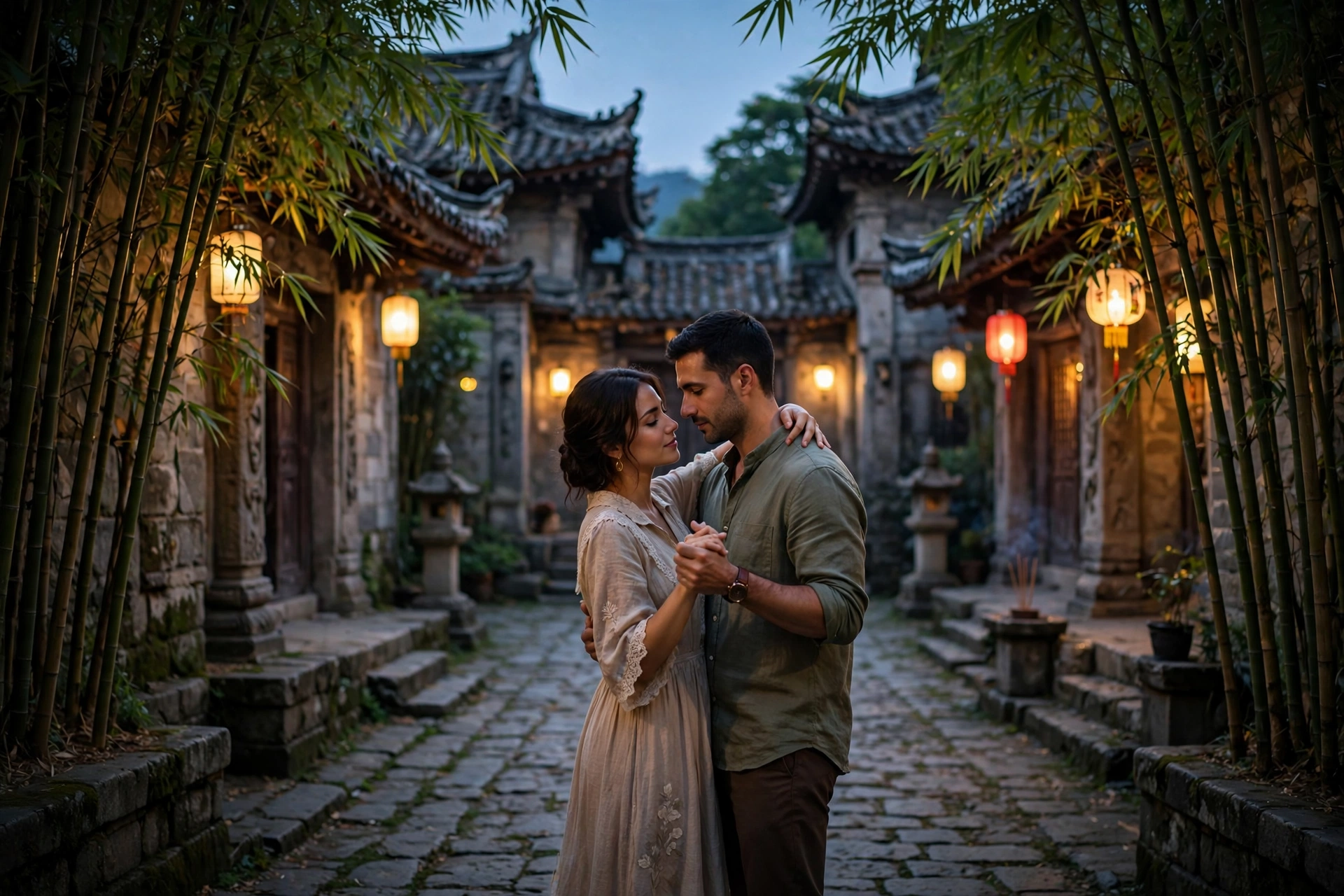 Bamboo Forest Romance