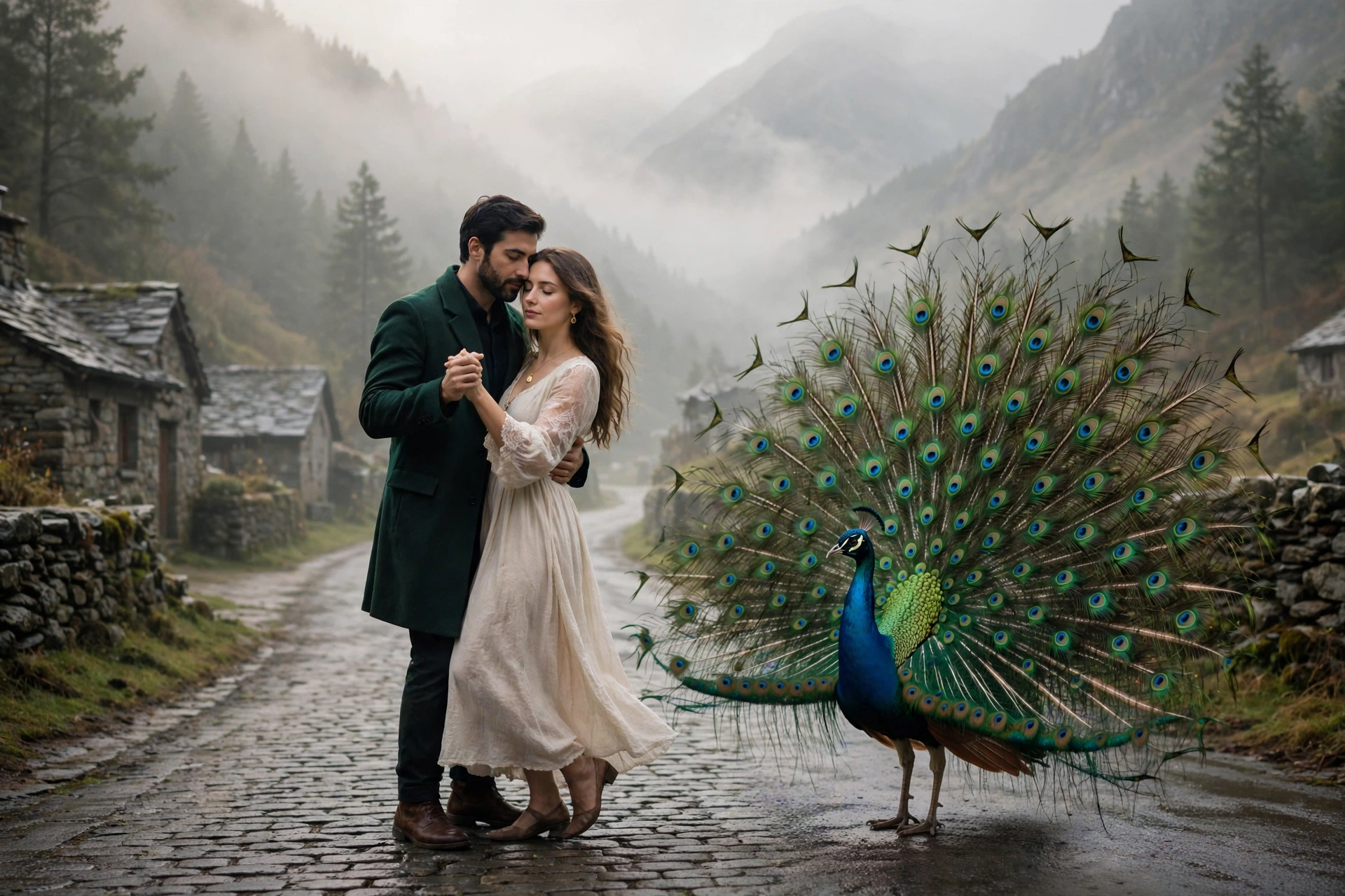 Peacock Dance Romance