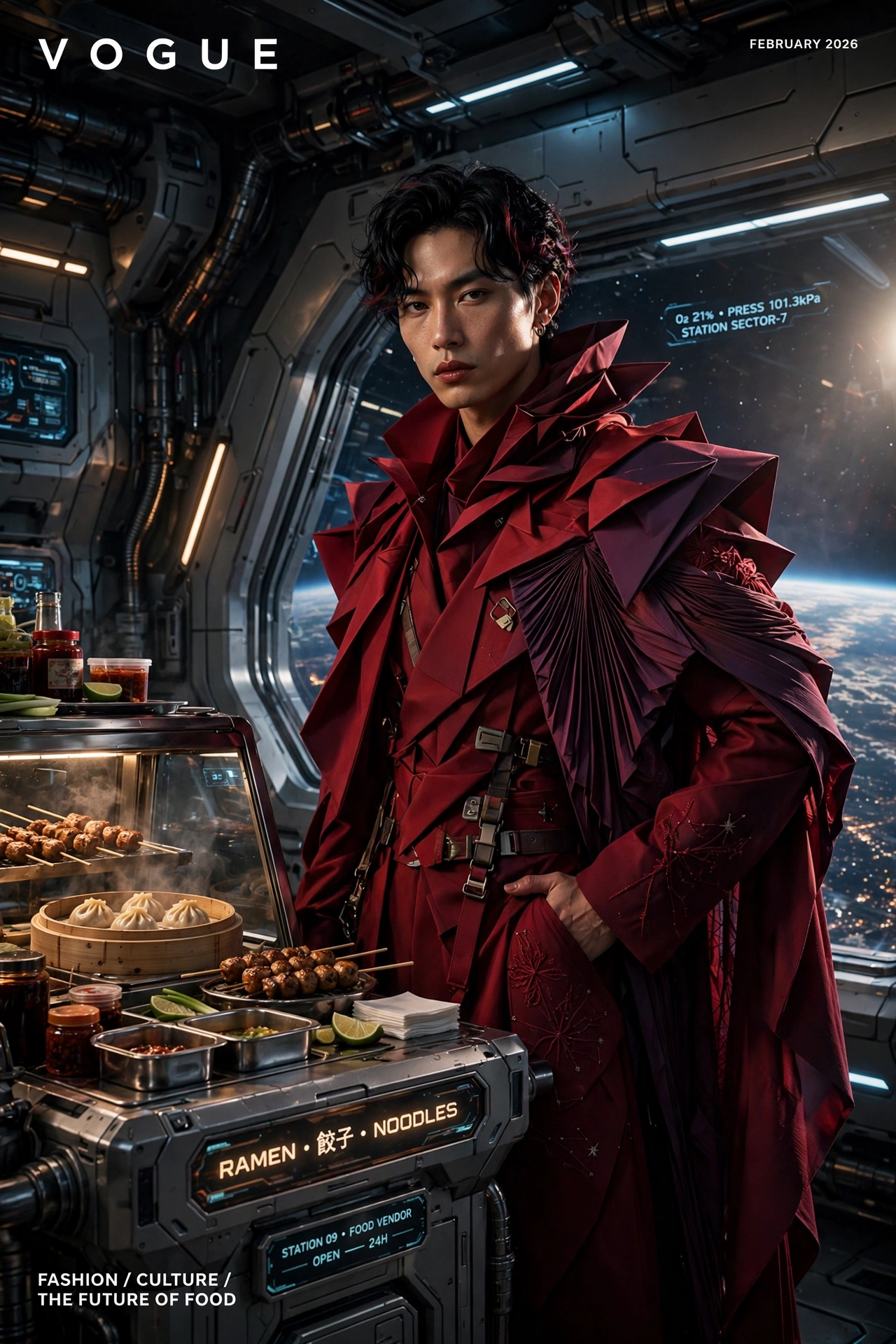 Crimson Dusk Editorial