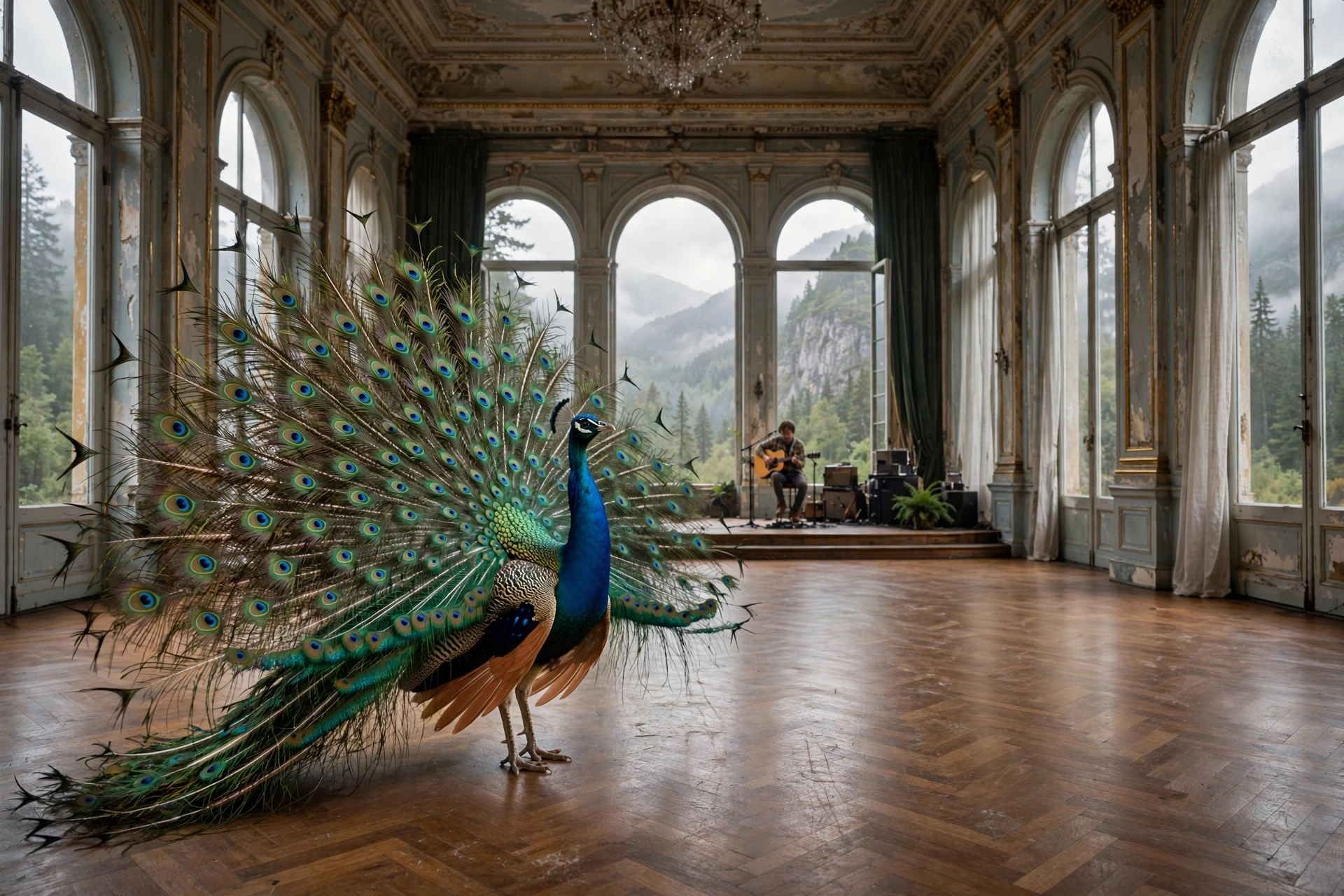 Peacock Dance Wilderness