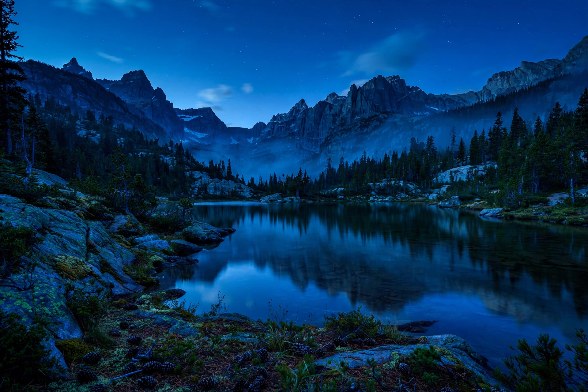 Sapphire Night Wilderness