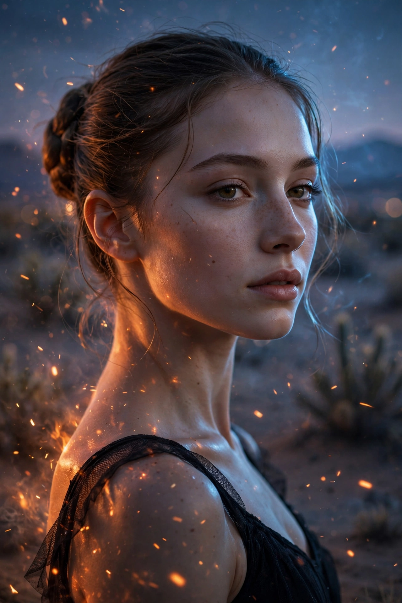 Ember Light Portrait