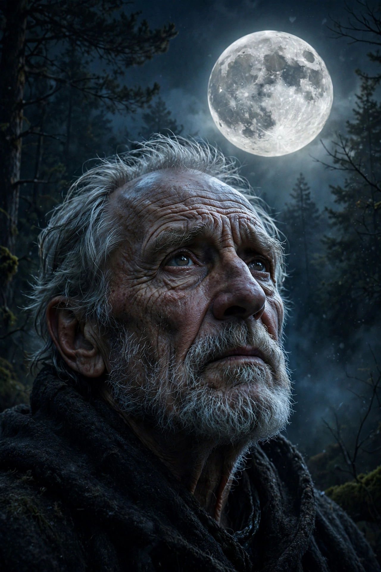 Wolf Moon Portrait
