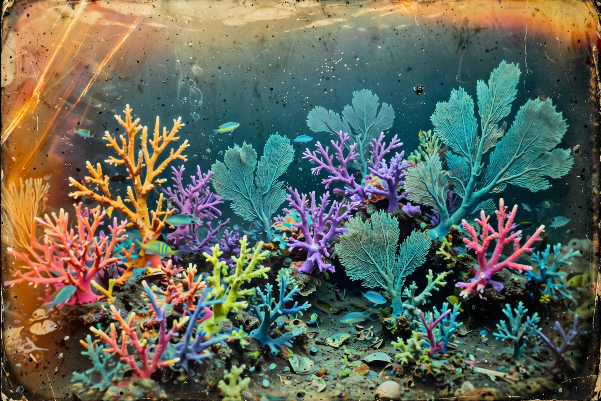 Retro Coral Reef
