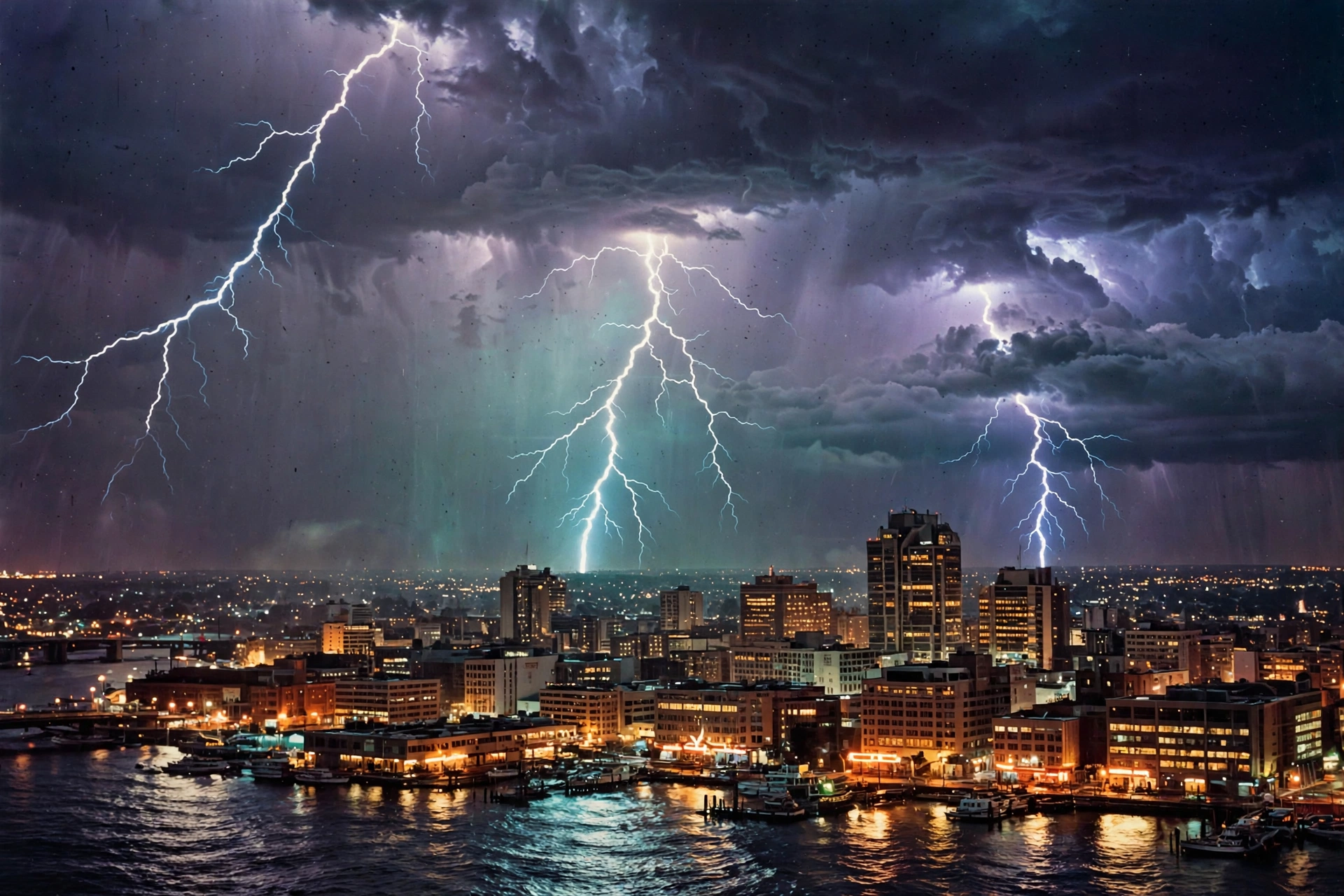 Retro Thunderstorm