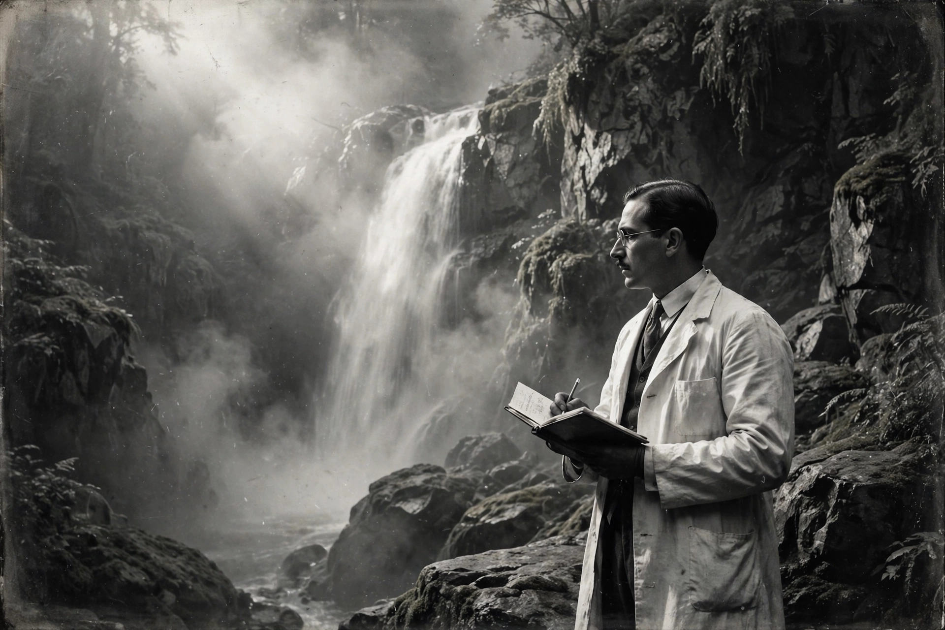 Retro Waterfall Mist