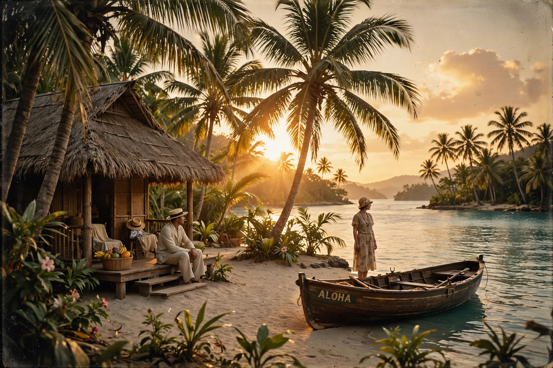 Retro Tropical Paradise