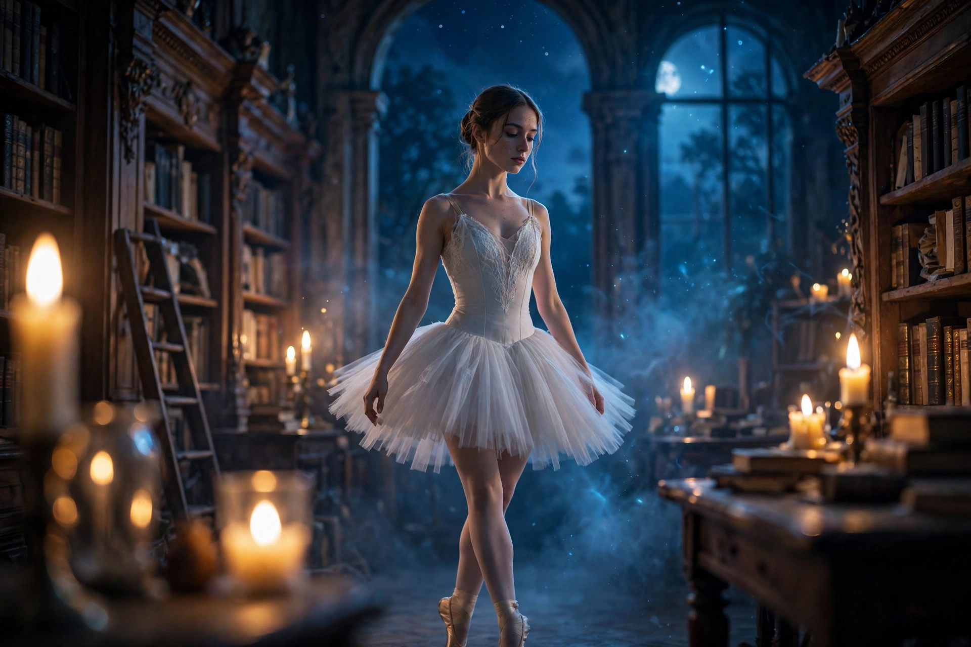 Sapphire Night Video Prompt