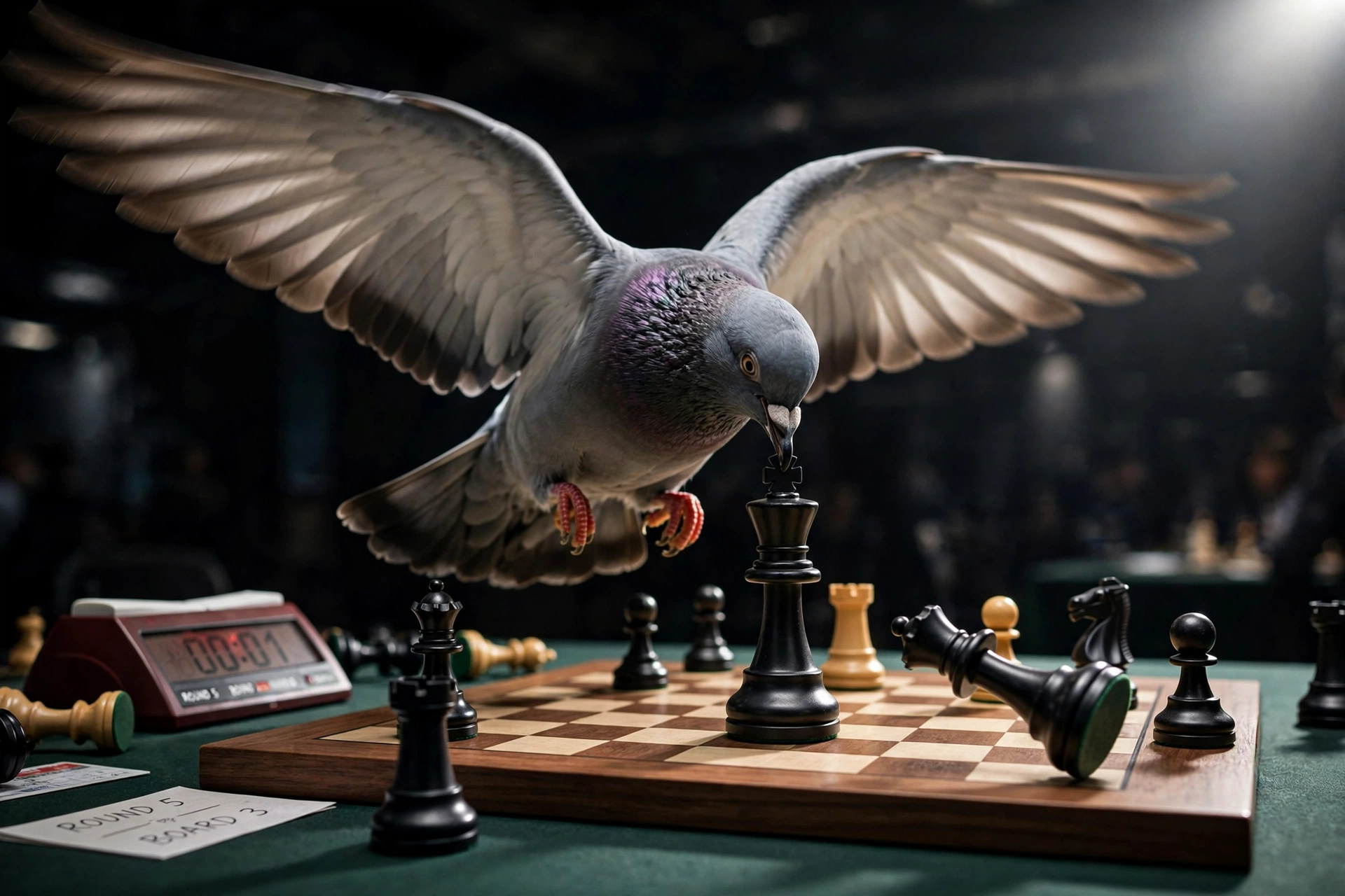 Pigeon Chess Grandmaster