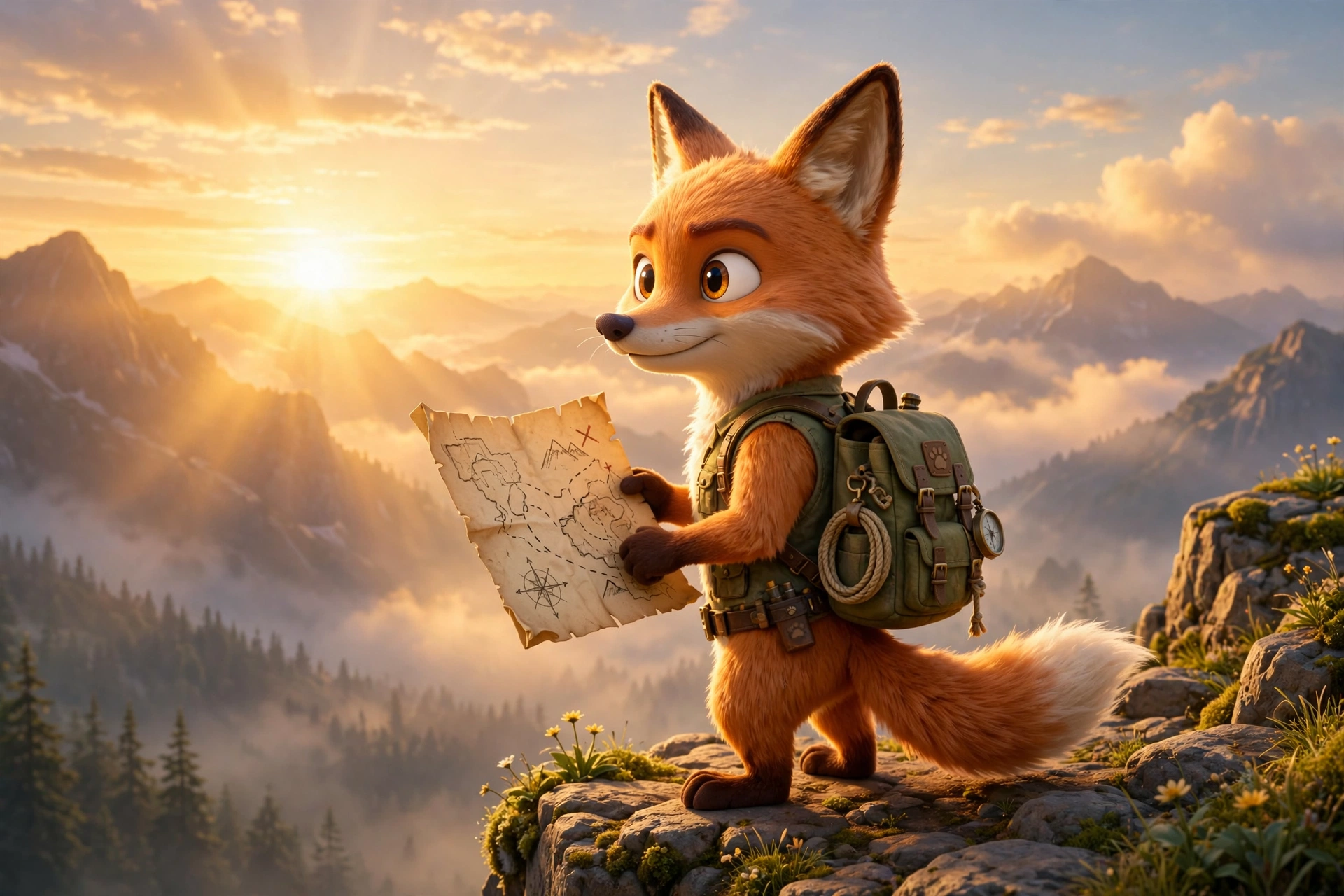 Pixar Fox Adventurer