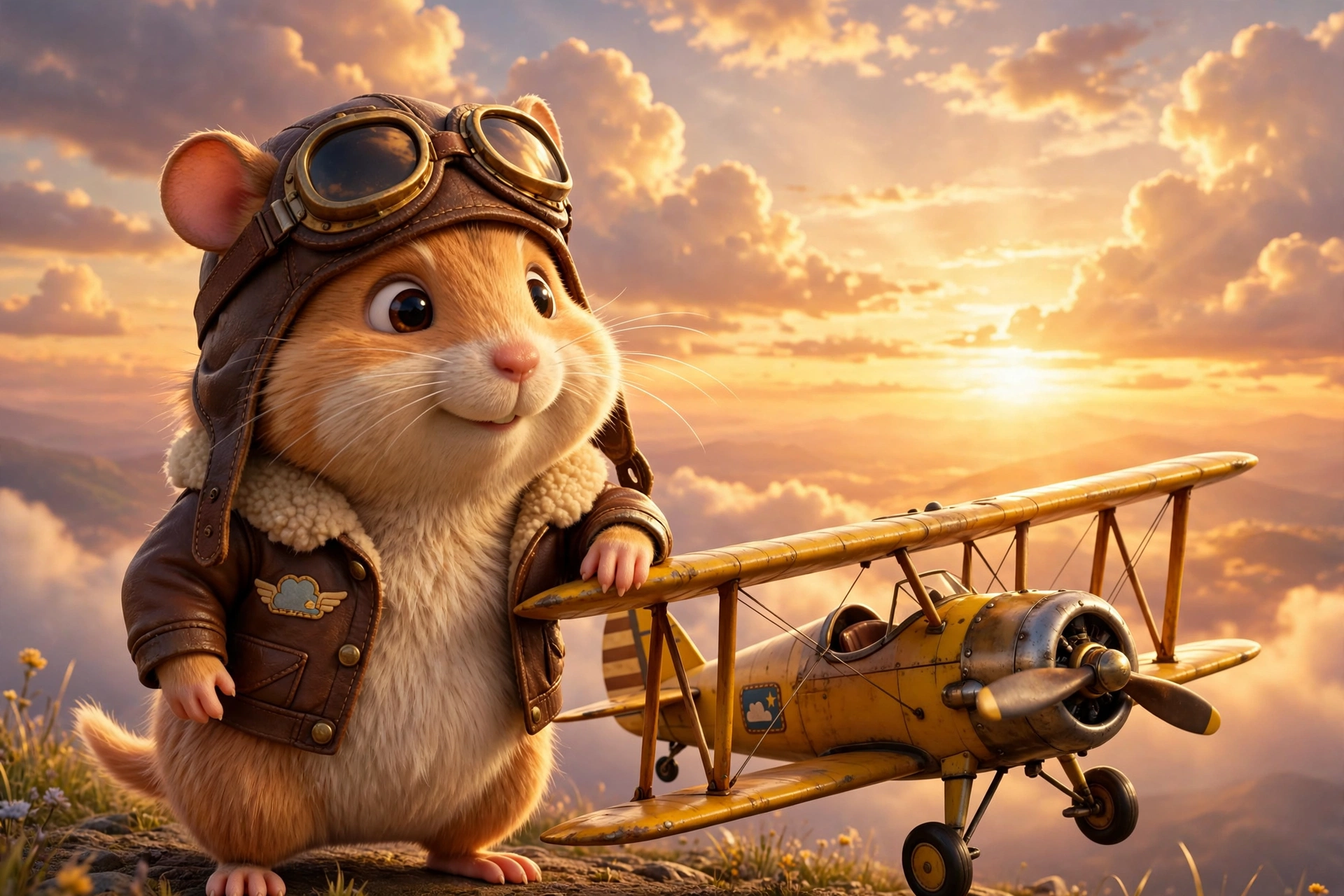 Pixar Hamster Pilot