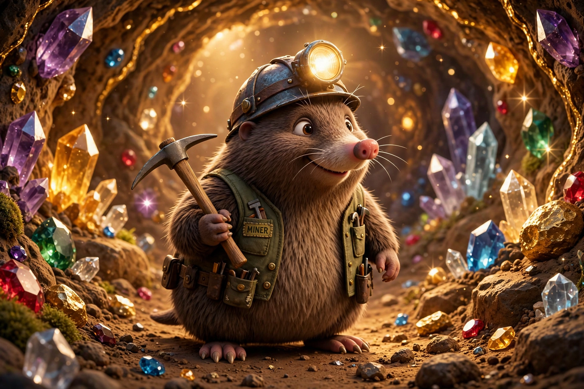 Pixar Mole Miner