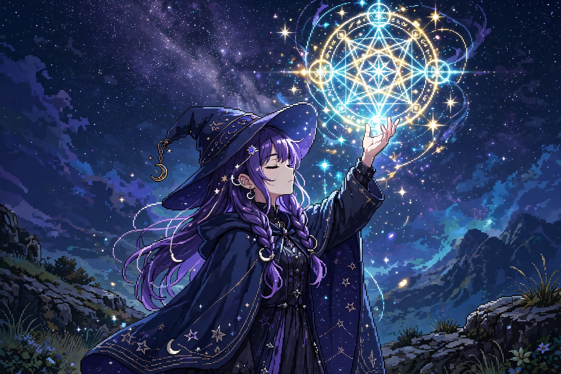Pixel Witch Spell