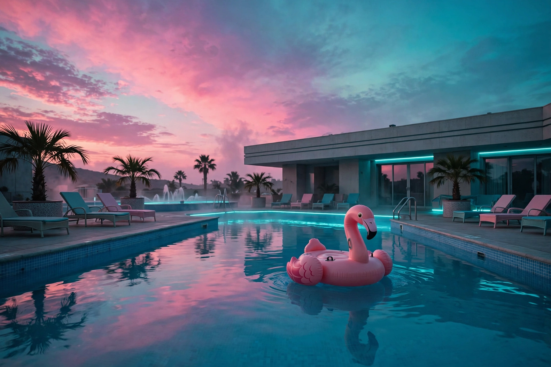 Poolside Static