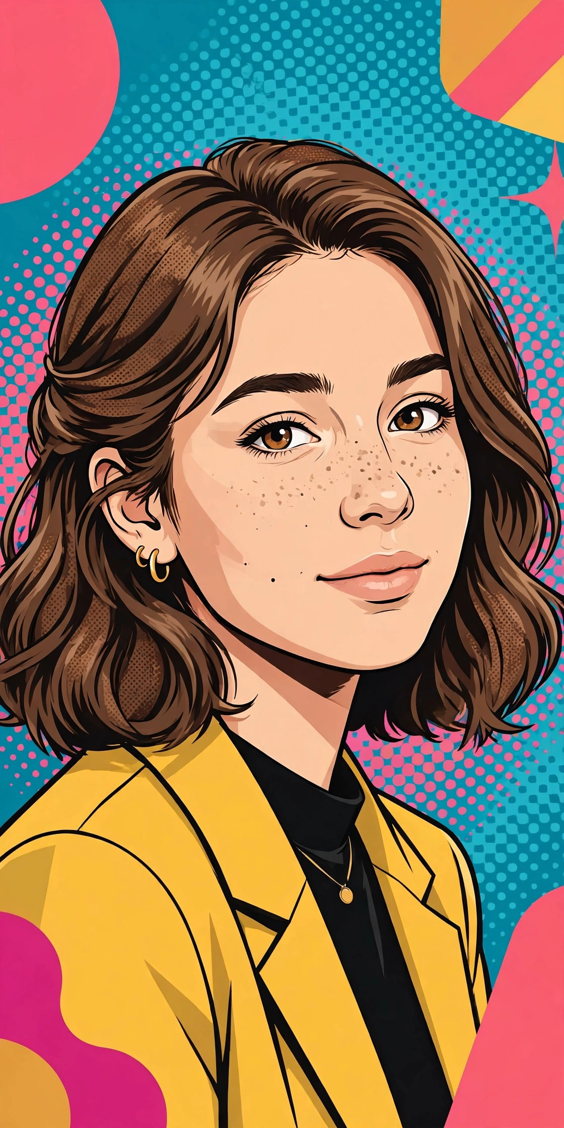 Pop Art Vector Portrait
