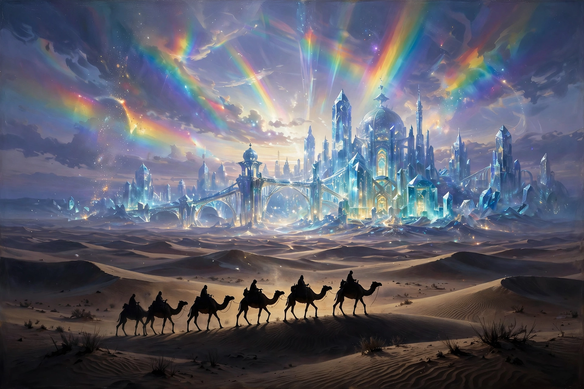 Prismatic Desert Mirage