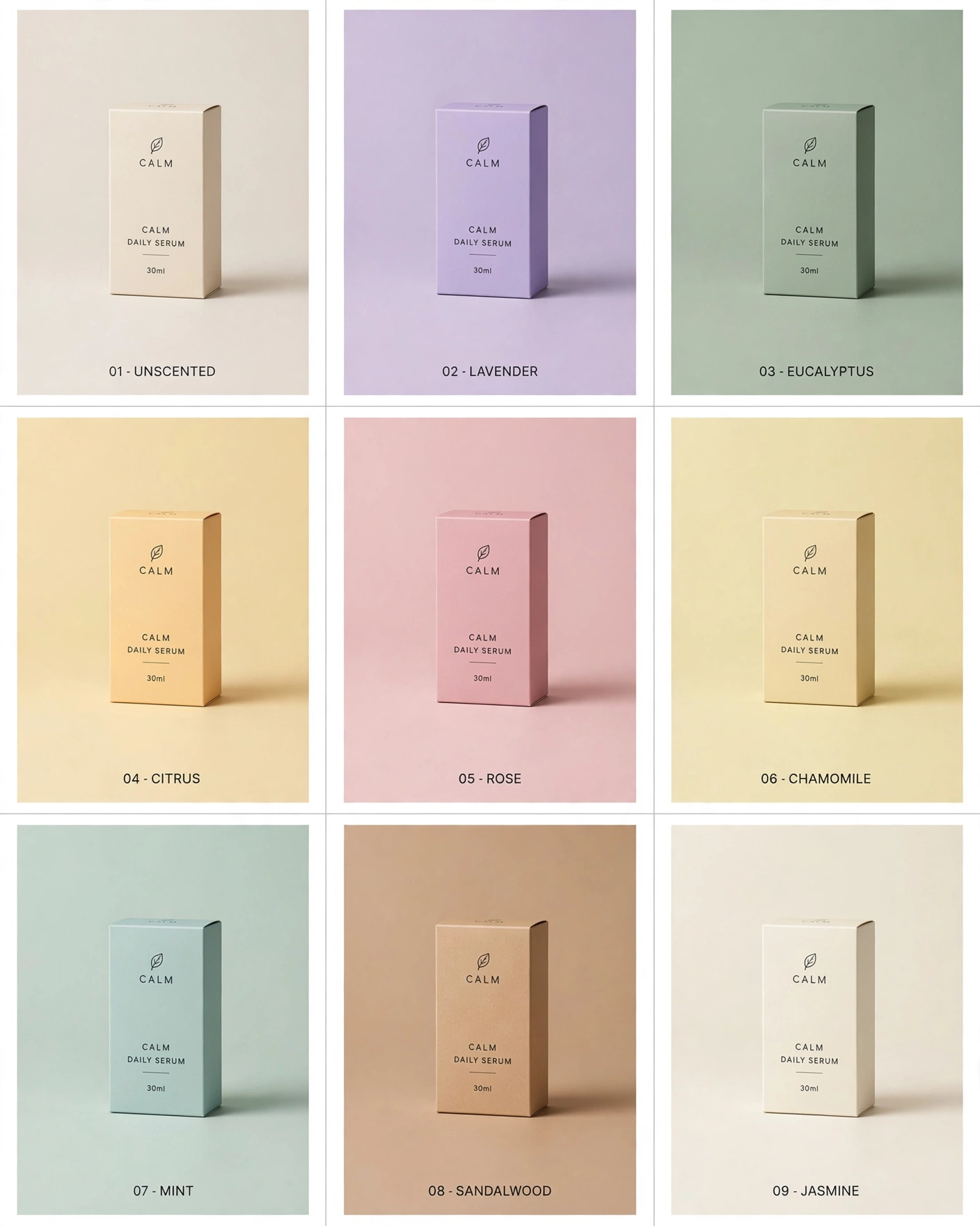 Product Storyboard Grid