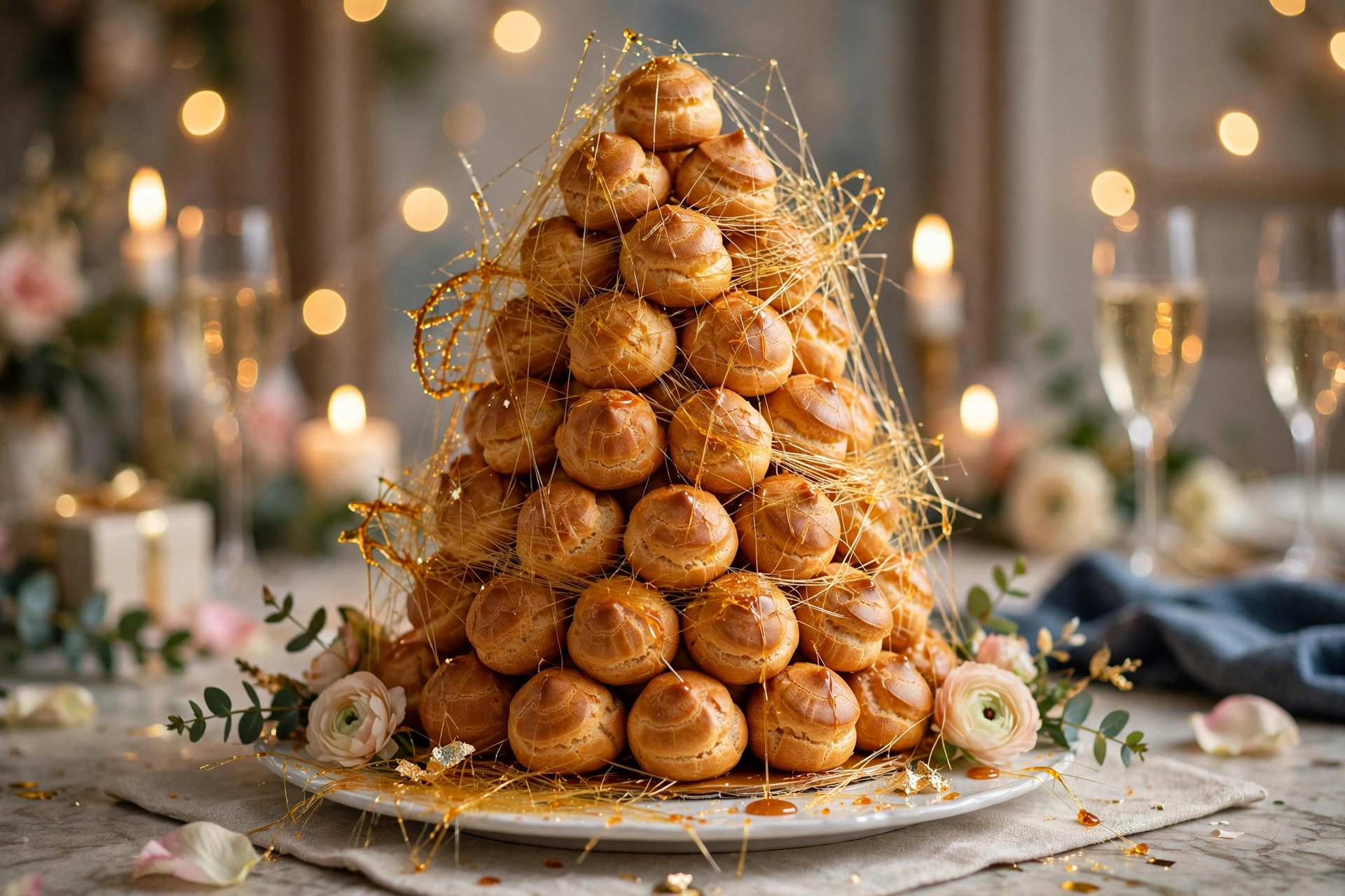 Profiterole Tower Party