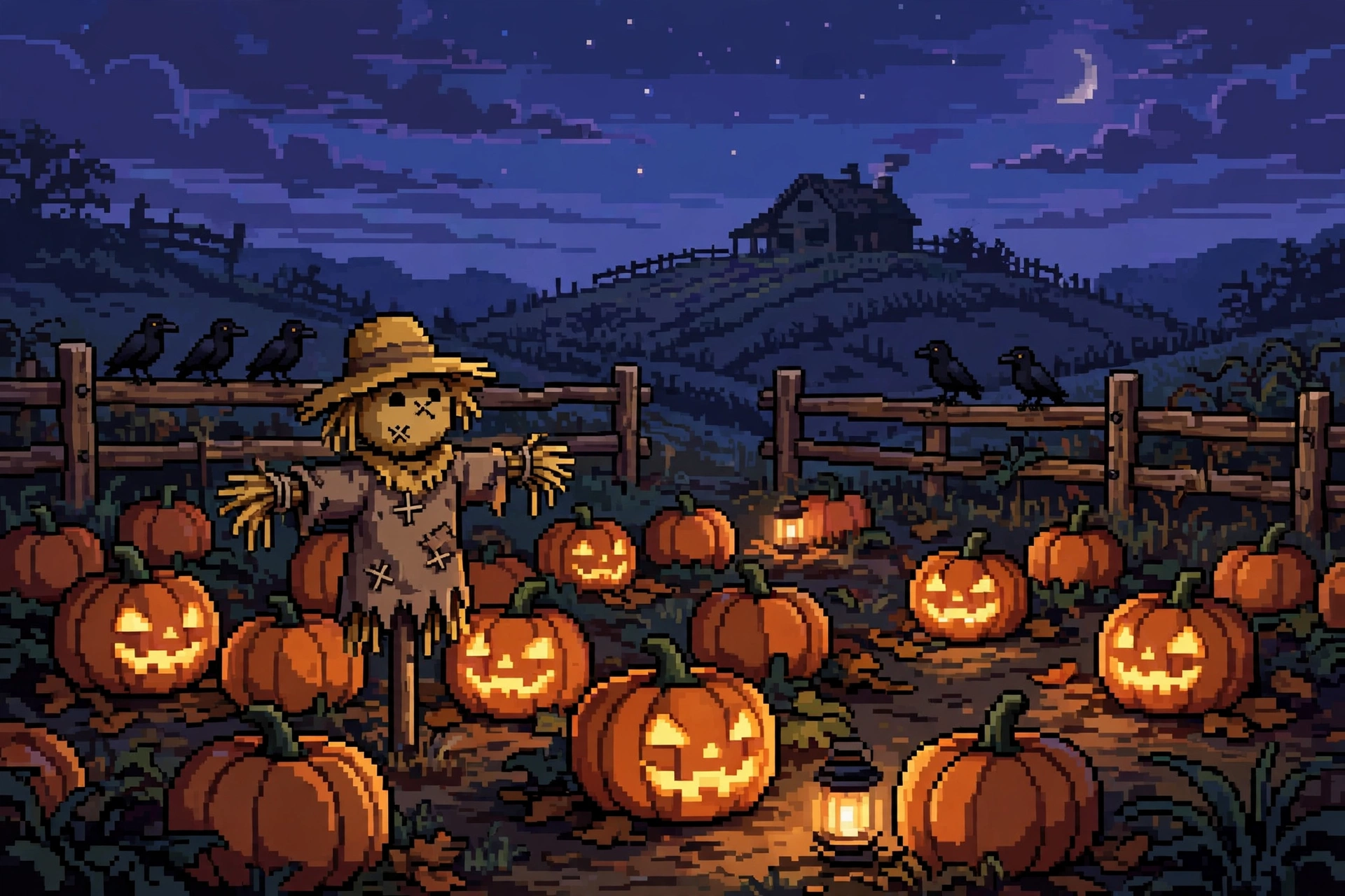 Pumpkin Patch Dusk