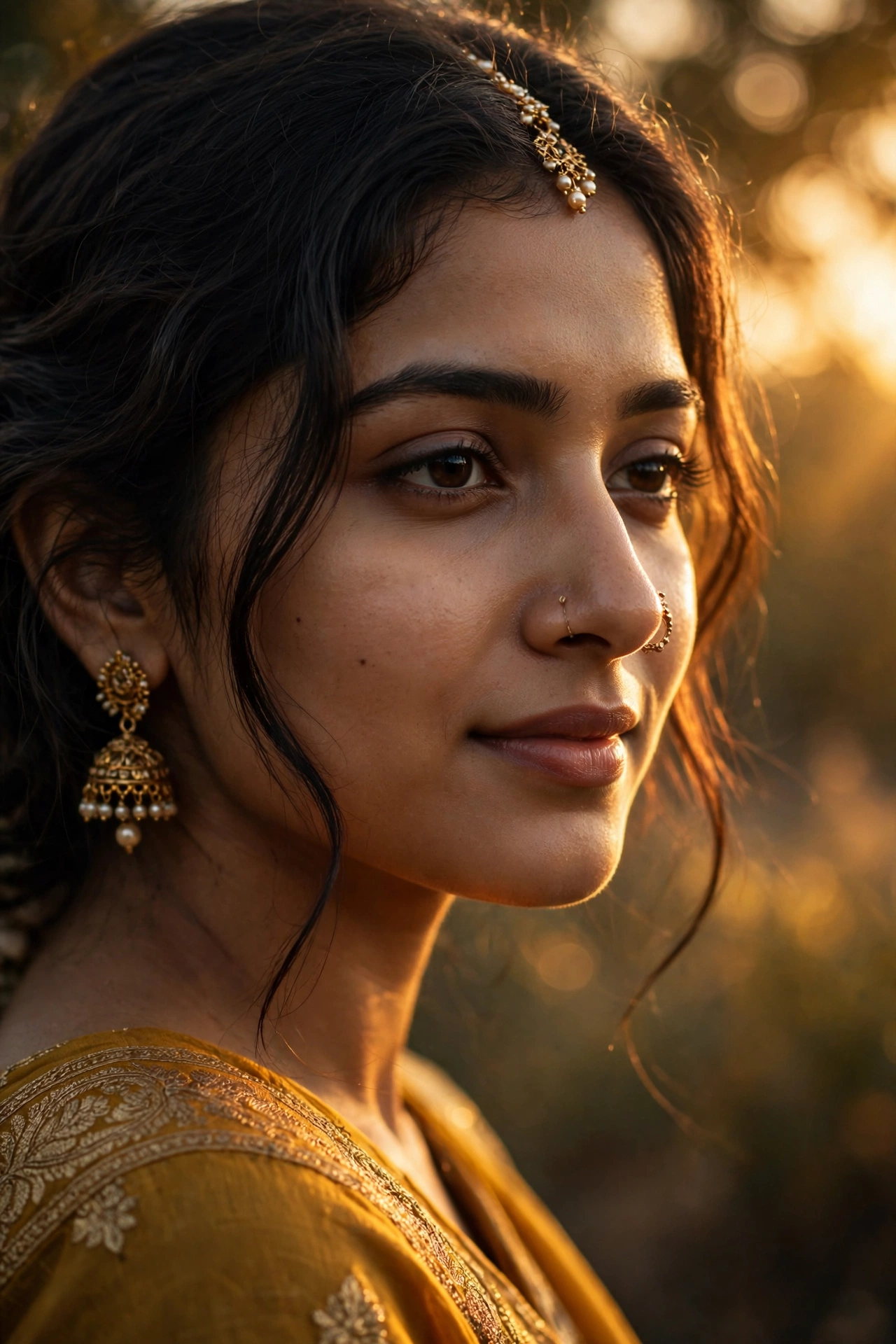 Radha Rani Close-Up