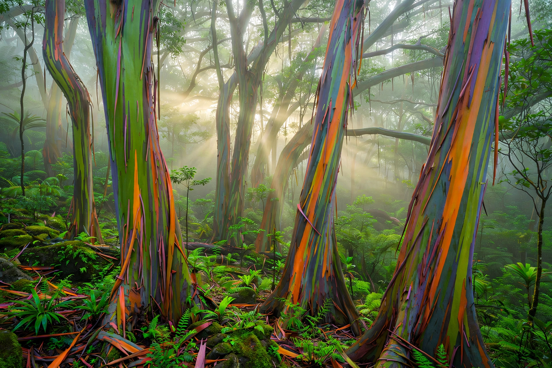Rainbow Eucalyptus Grove