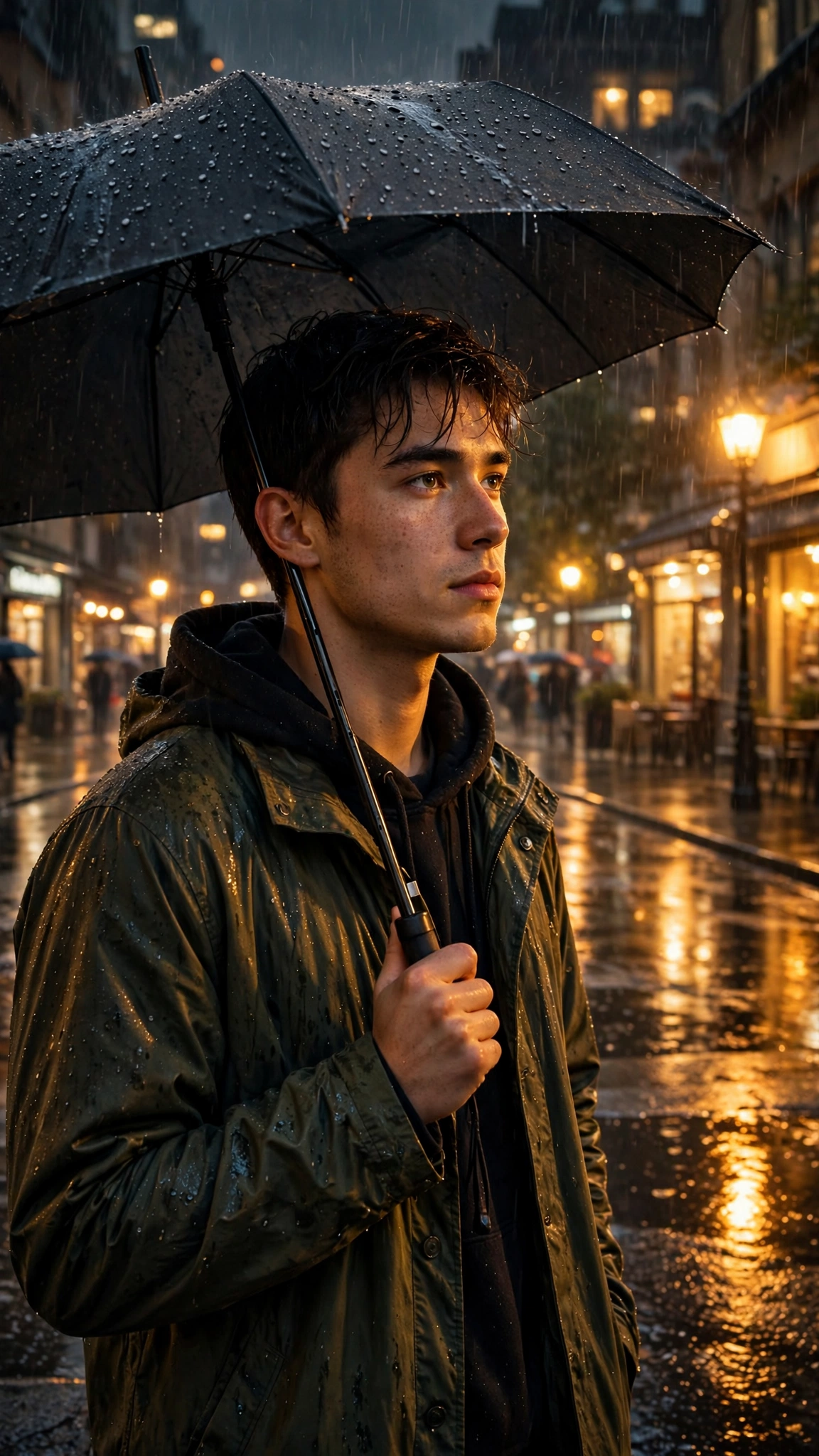 Rainy Night Umbrella