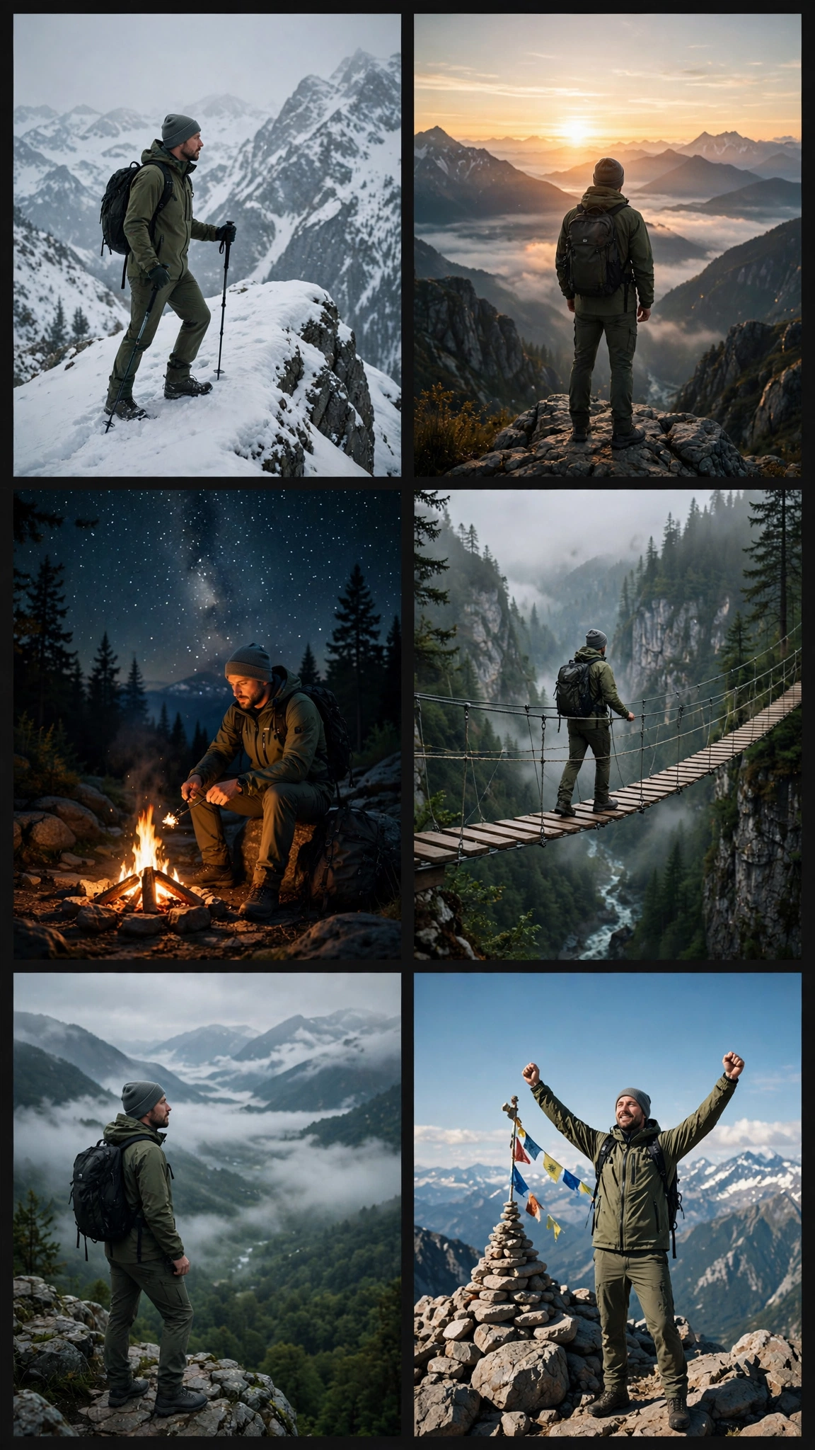 Realistic Cinematic Mountain Video