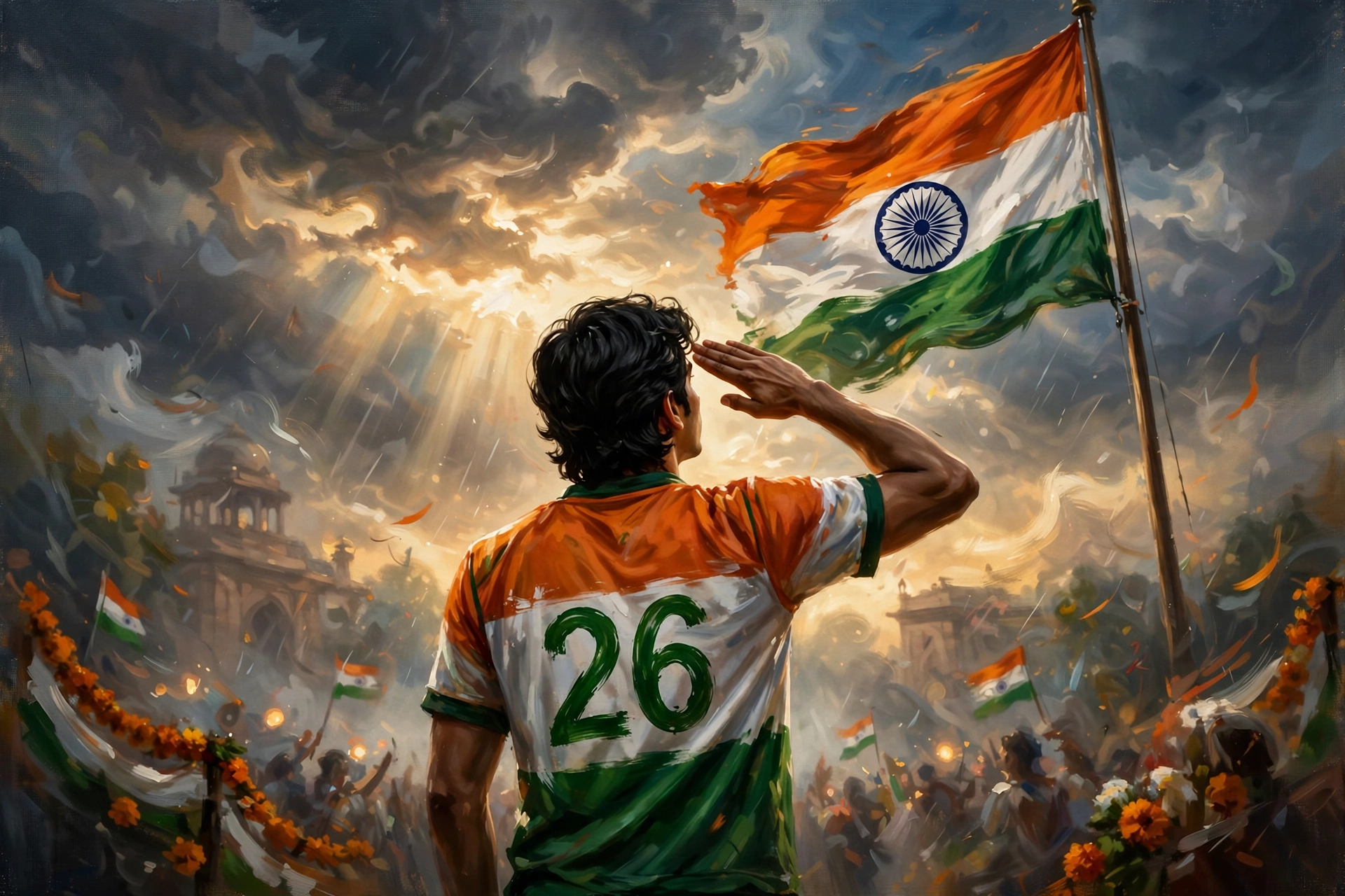 Republic Day Jersey Art
