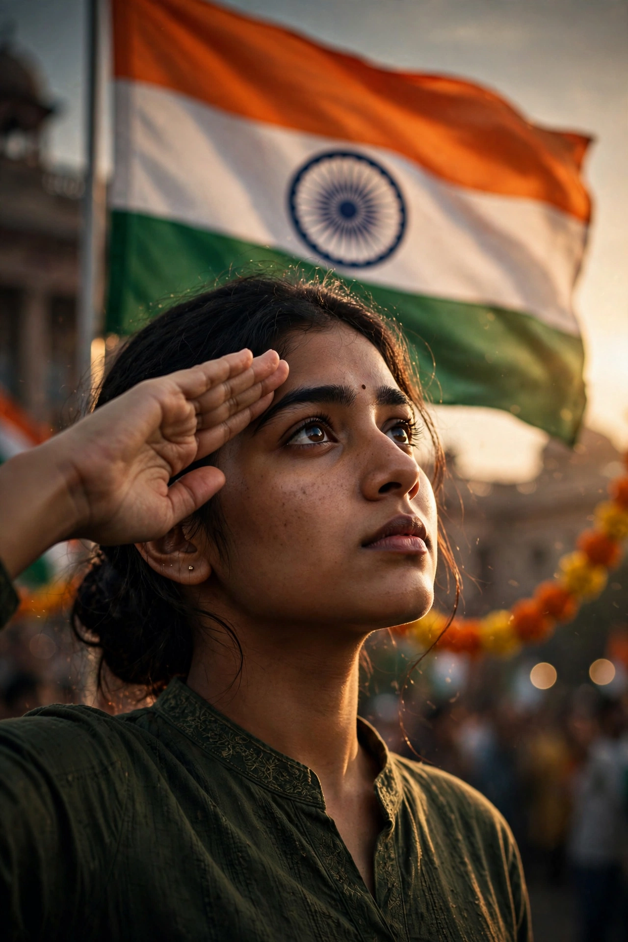 Republic Day Salute Portrait