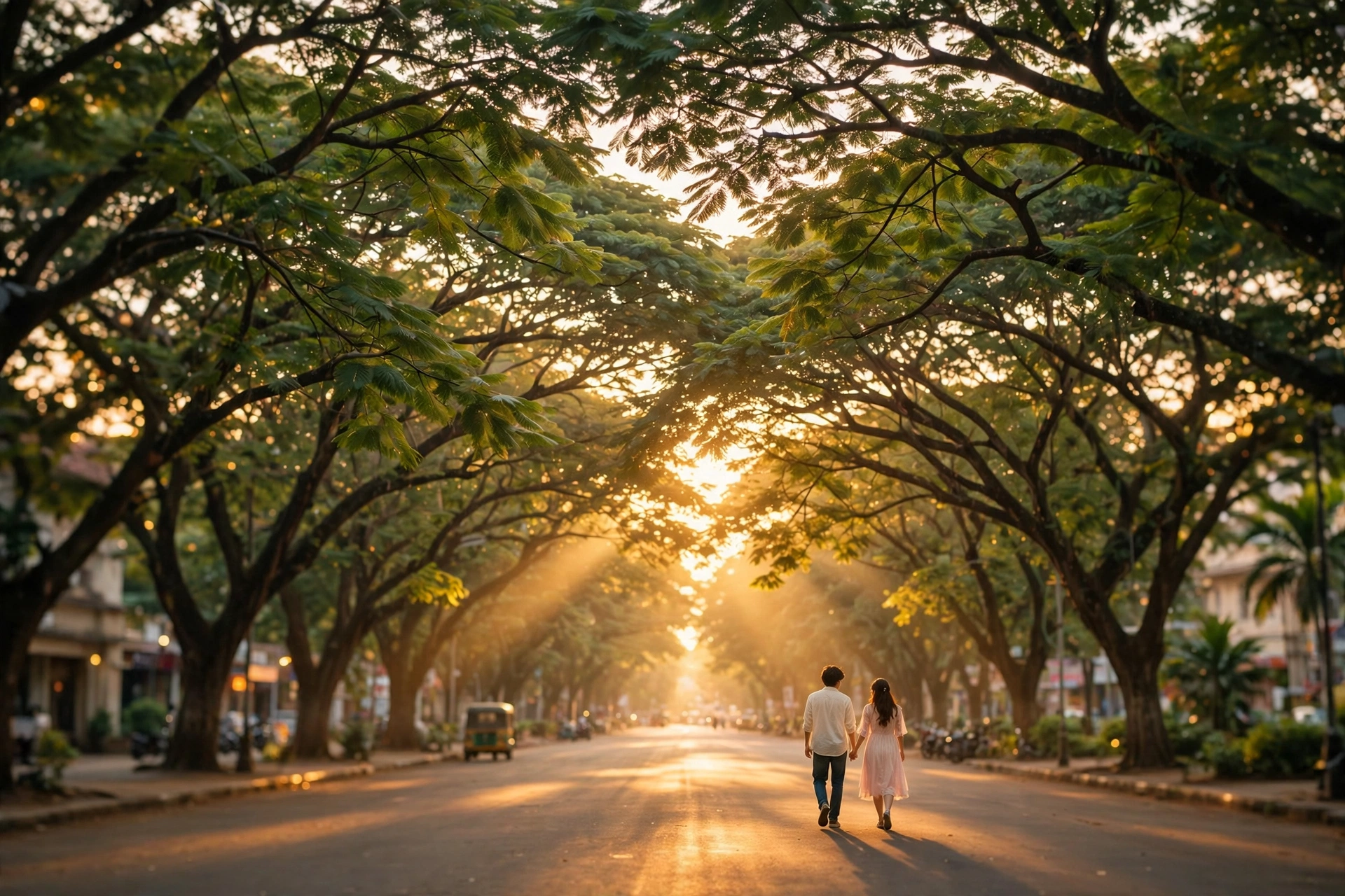 Romantic Bangalore Love Story Video Prompt