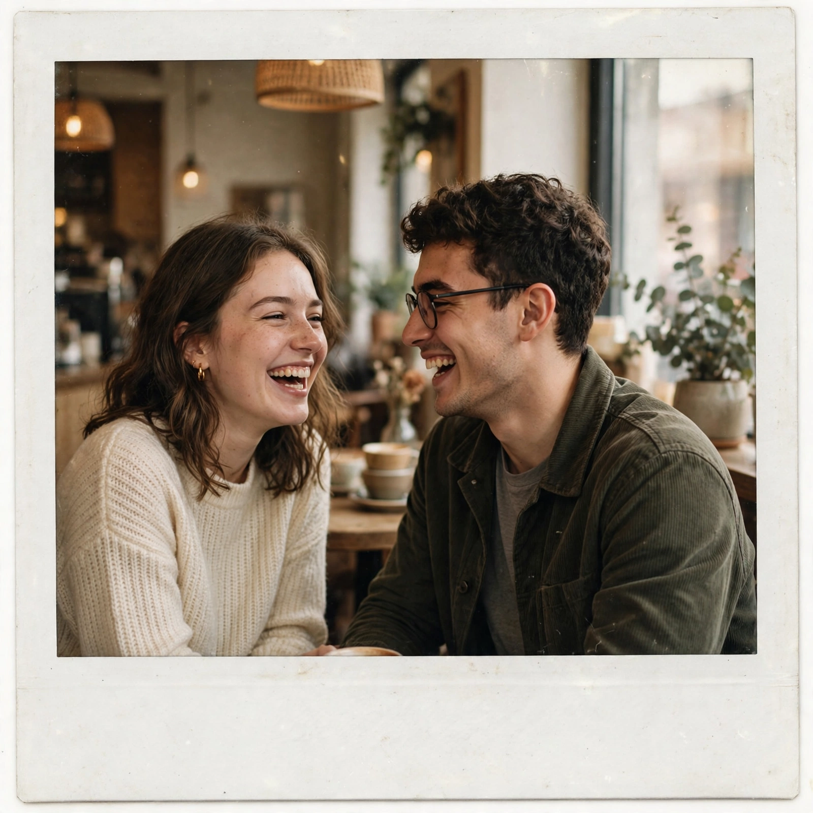 Romantic Candid Couple Moment