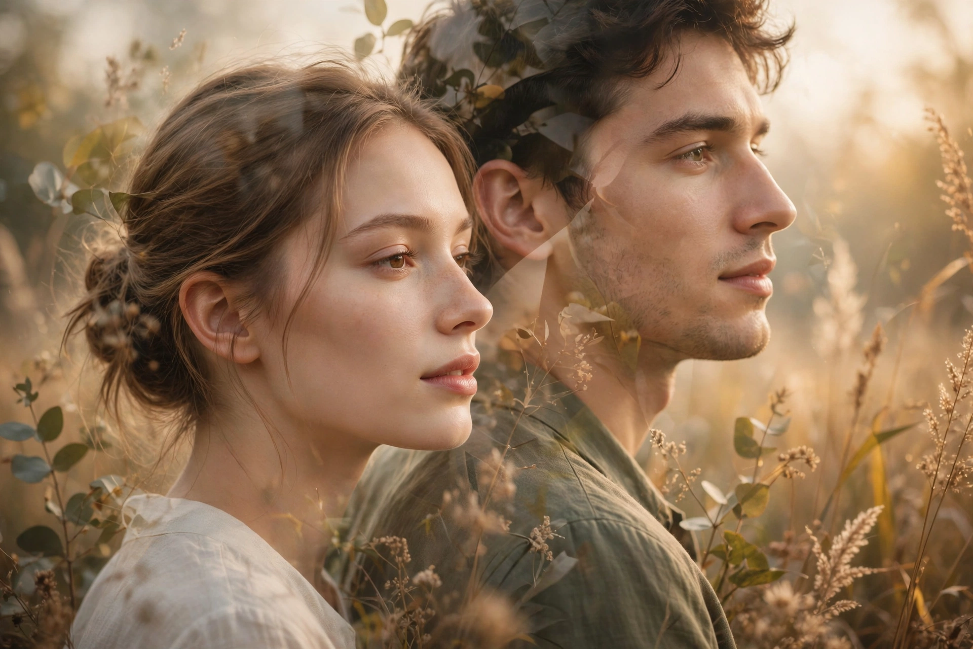 Romantic Double Exposure