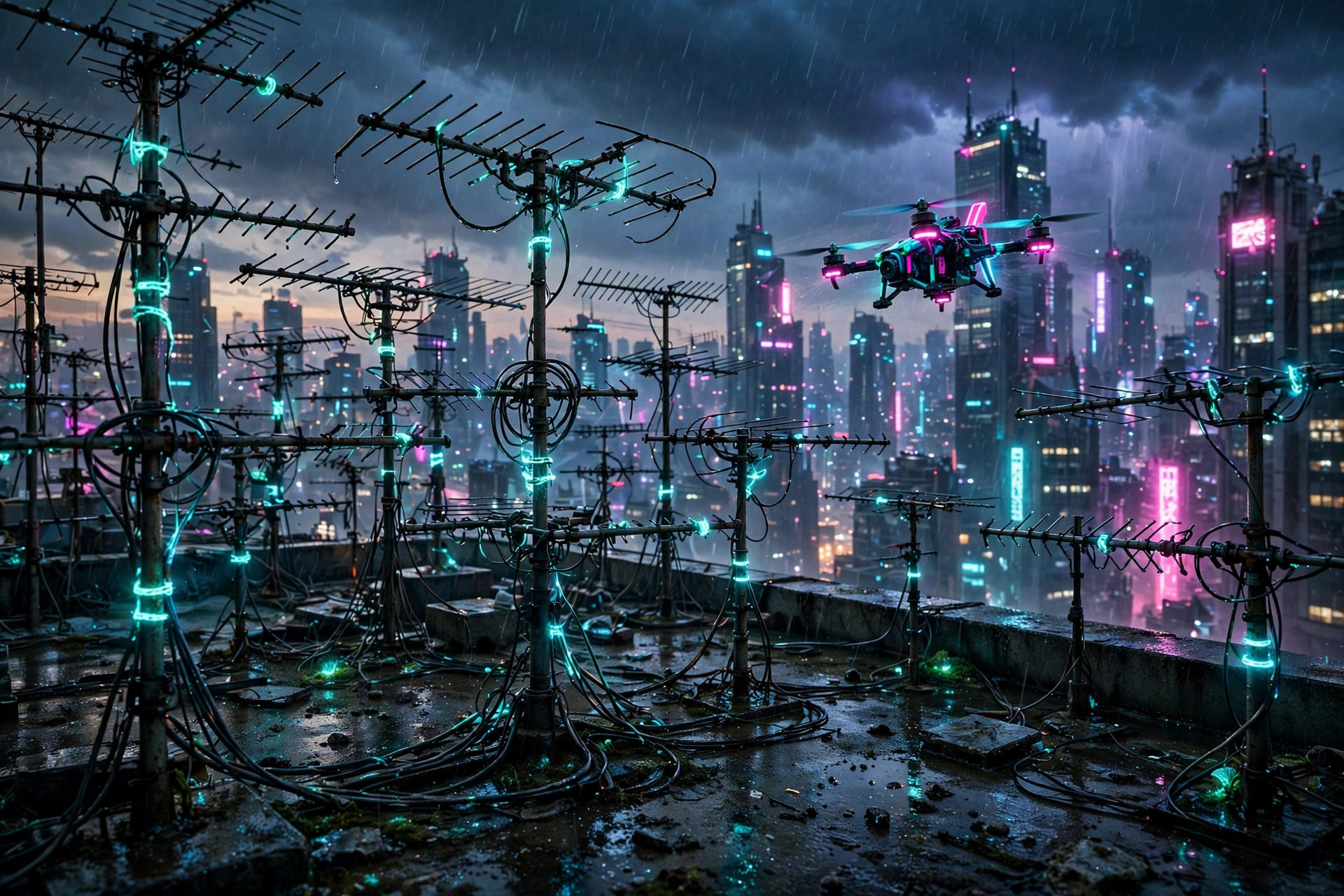 Rooftop Antenna Array