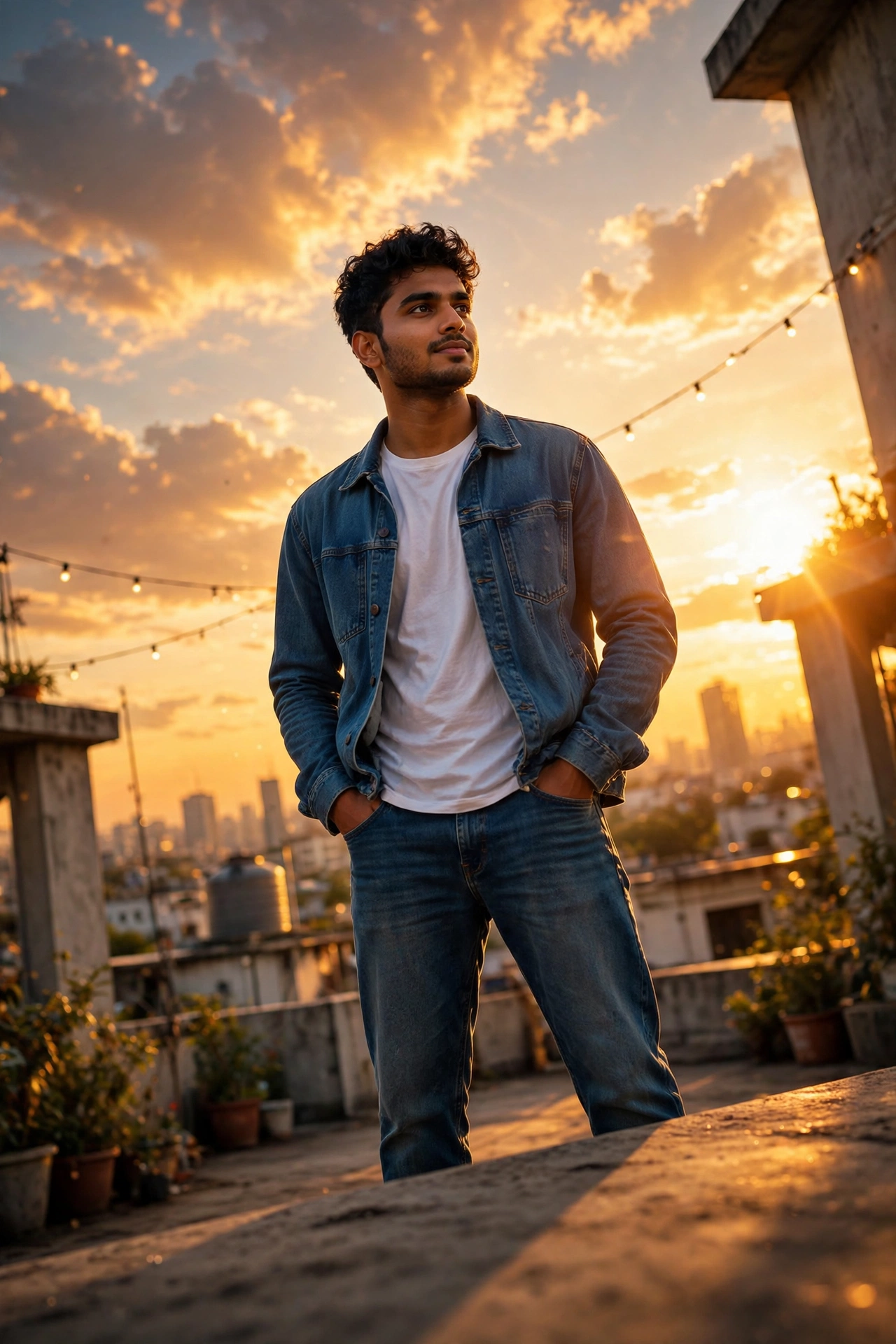 Rooftop Sunset