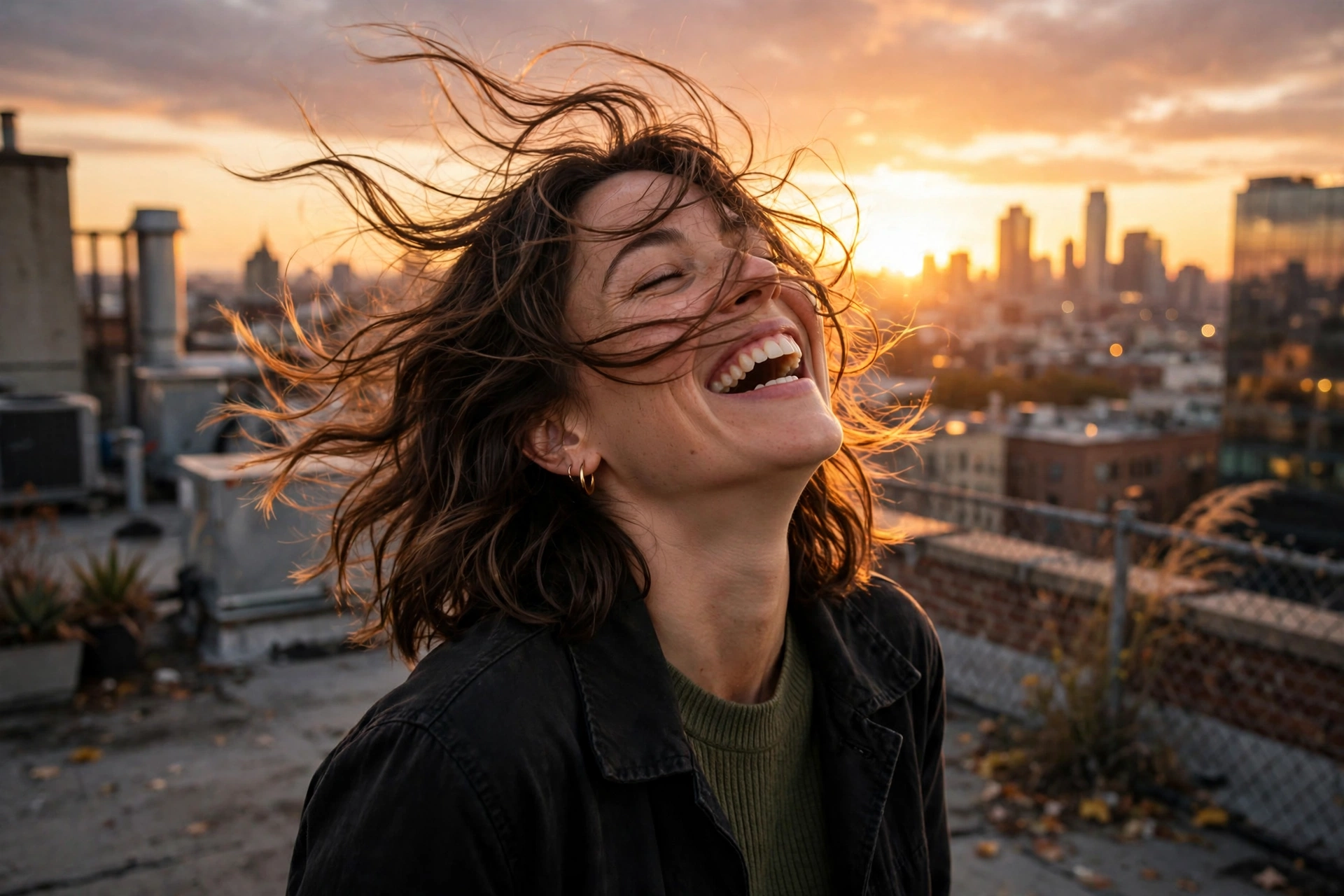 Rooftop Wind Laughter