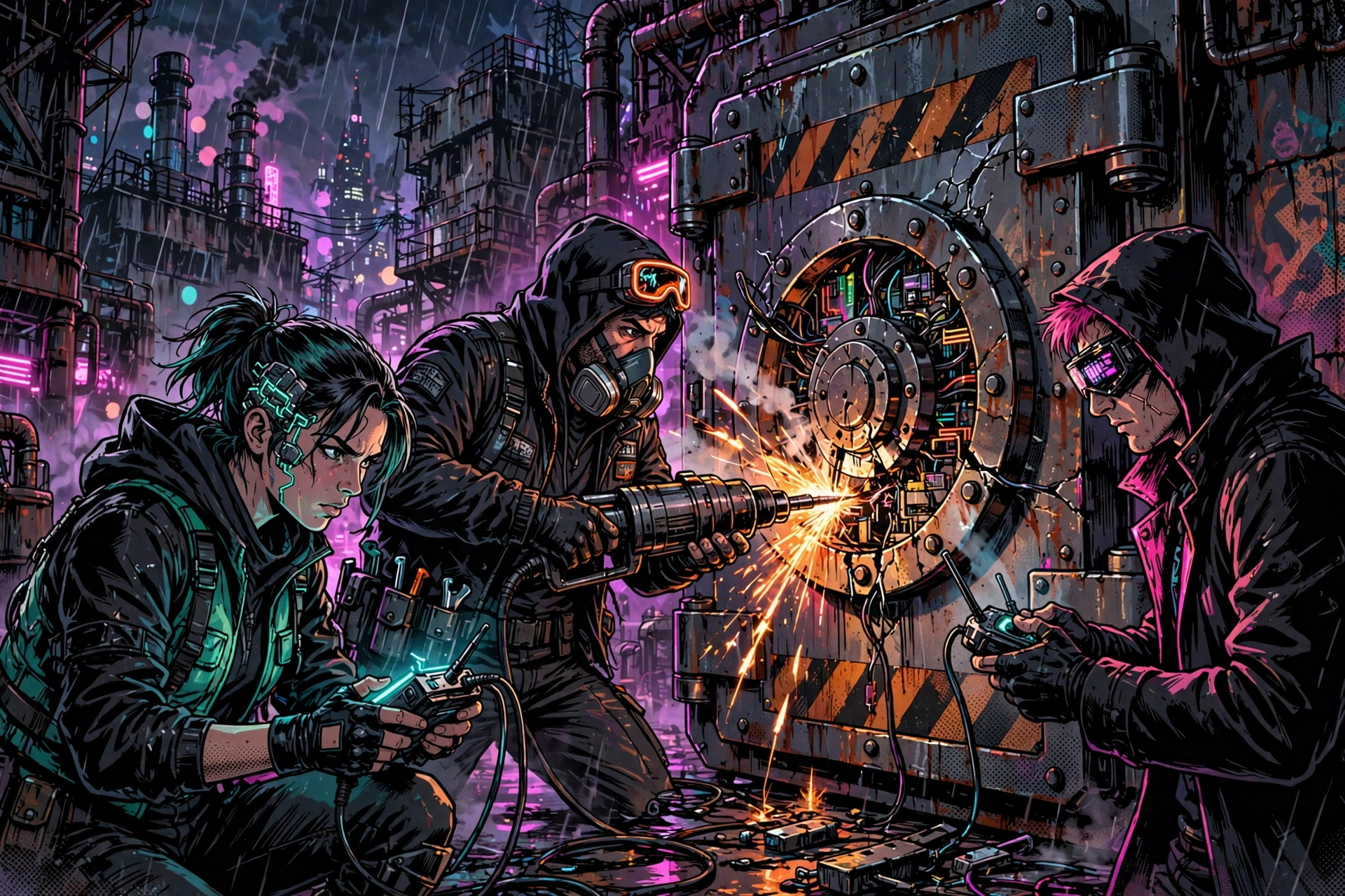 Rusted Neon Dreams