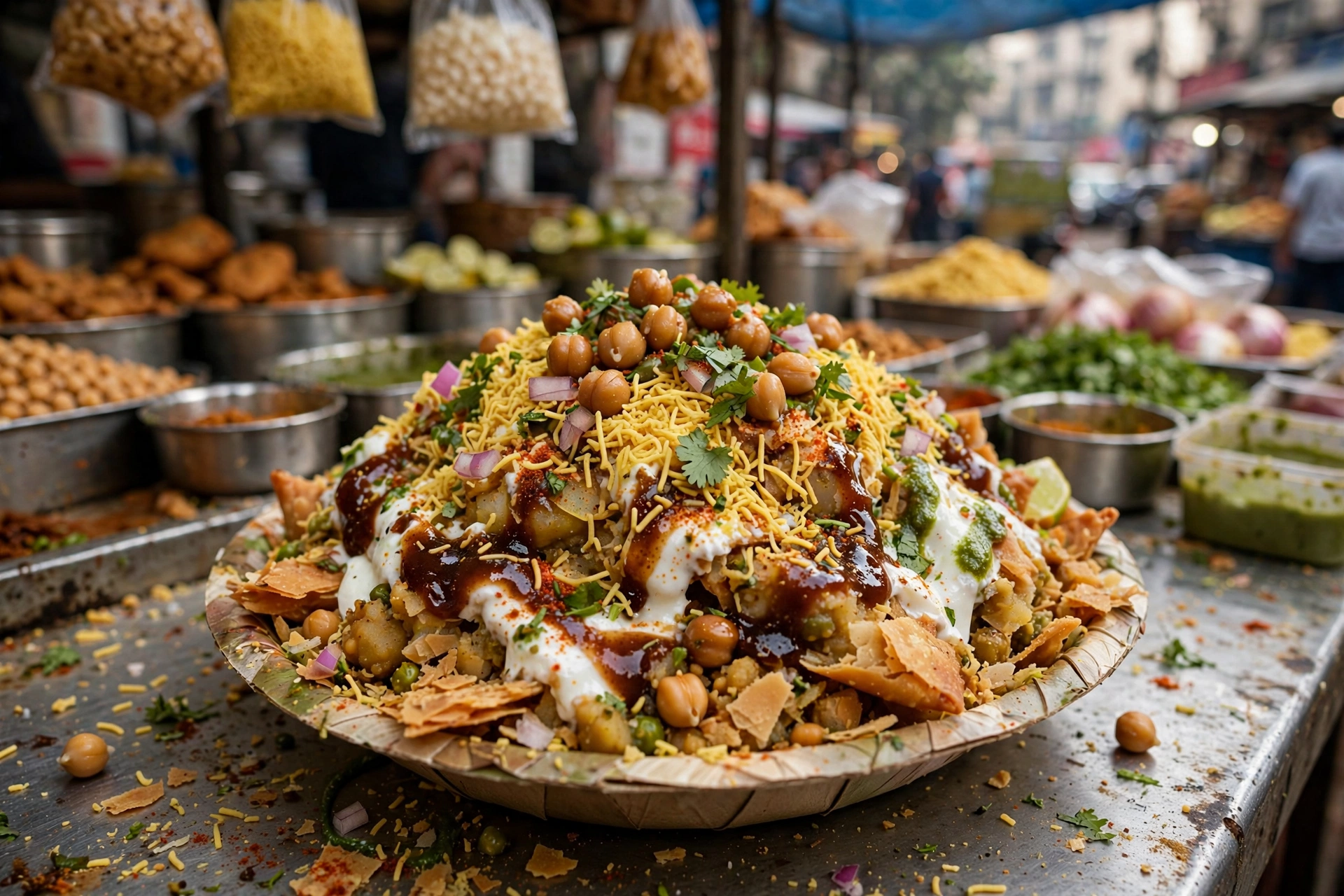 Samosa Chaat Chaos