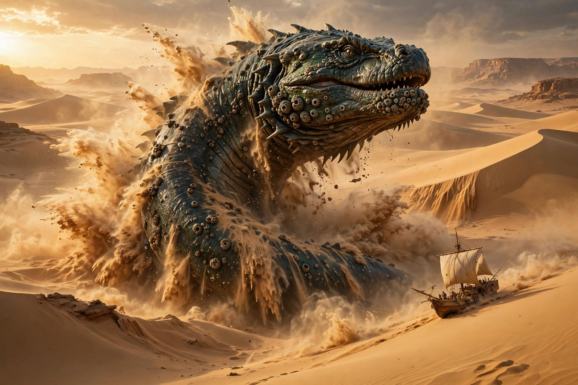 Sandsea Leviathan Wake