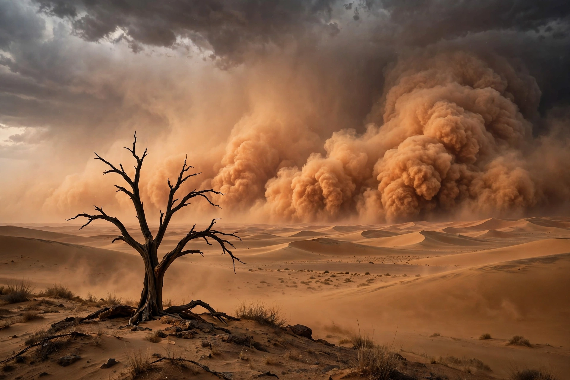 Sandstorm Wall