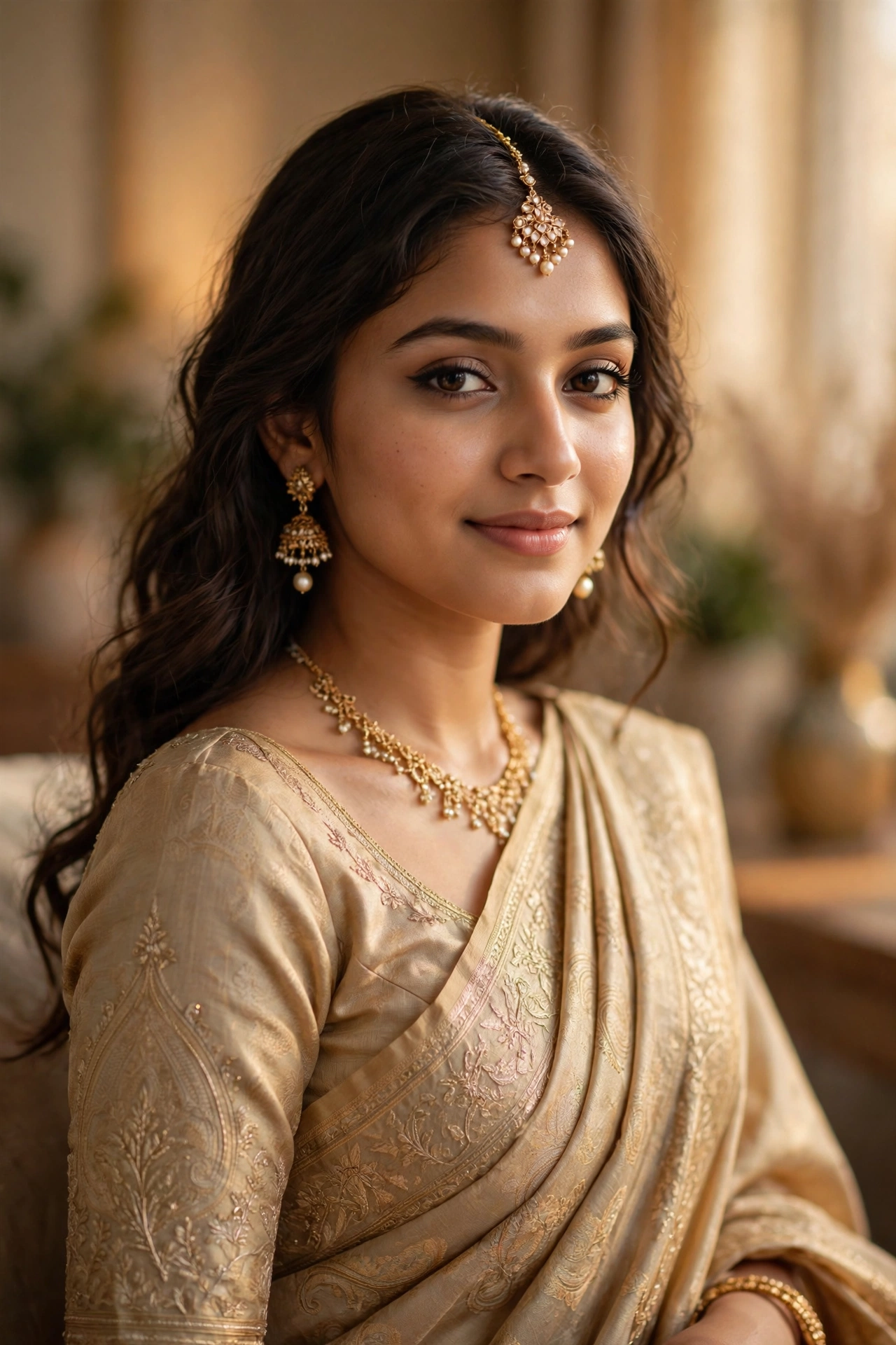 Saree Face Swap Two-Photo Prompt
