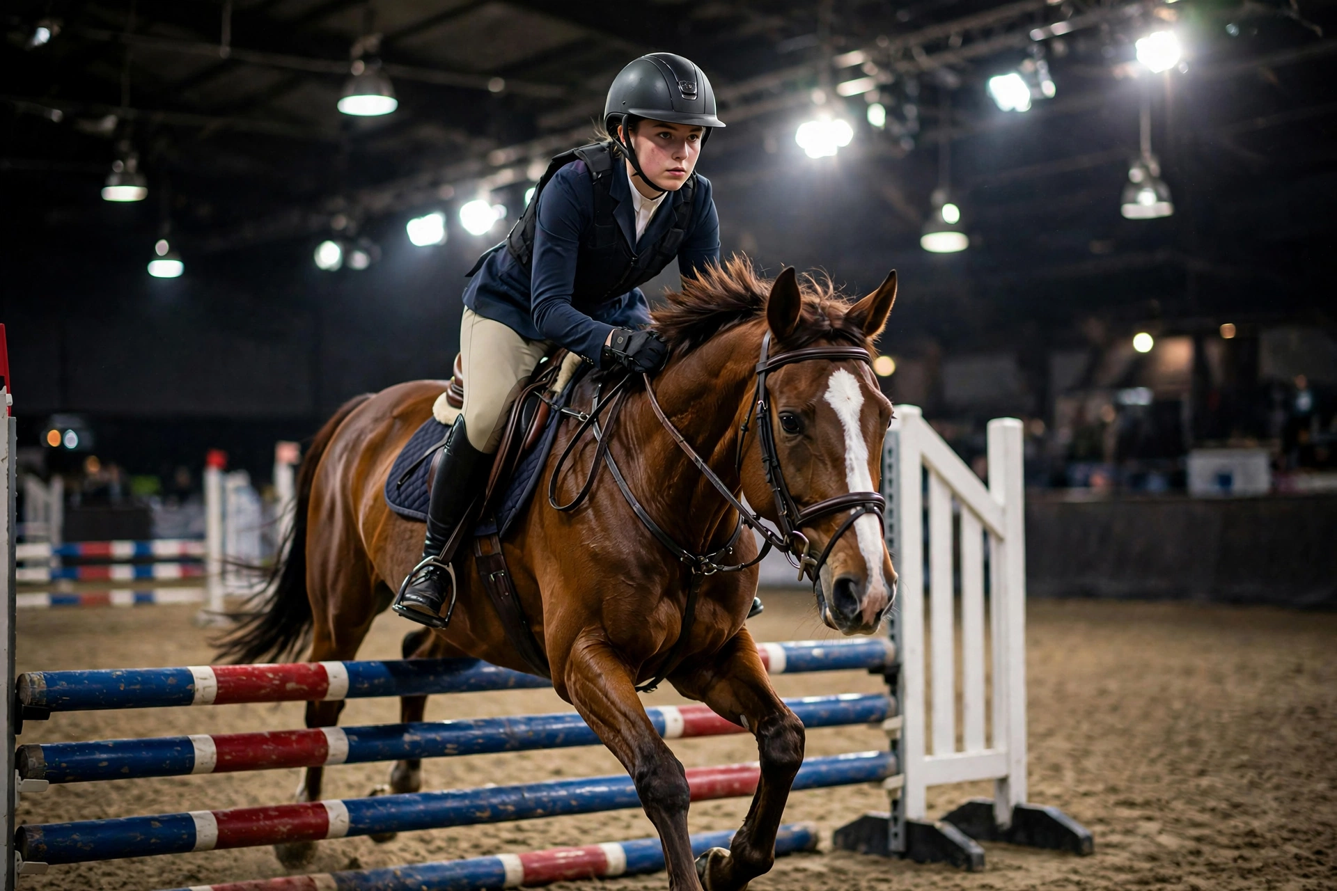 Showjumping Competition Portrait