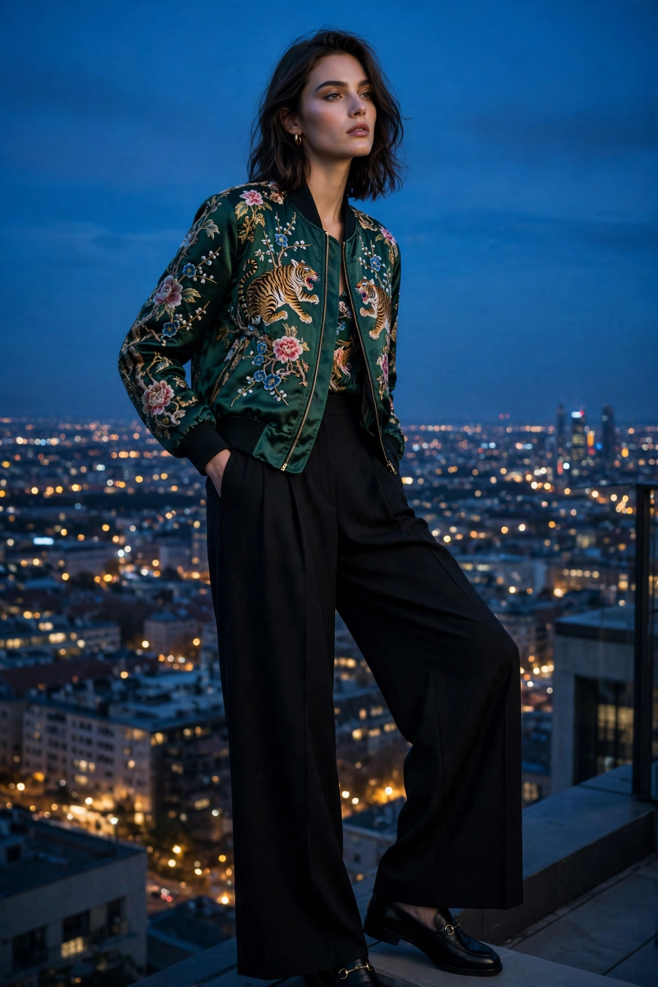 Silk Bomber Luxe