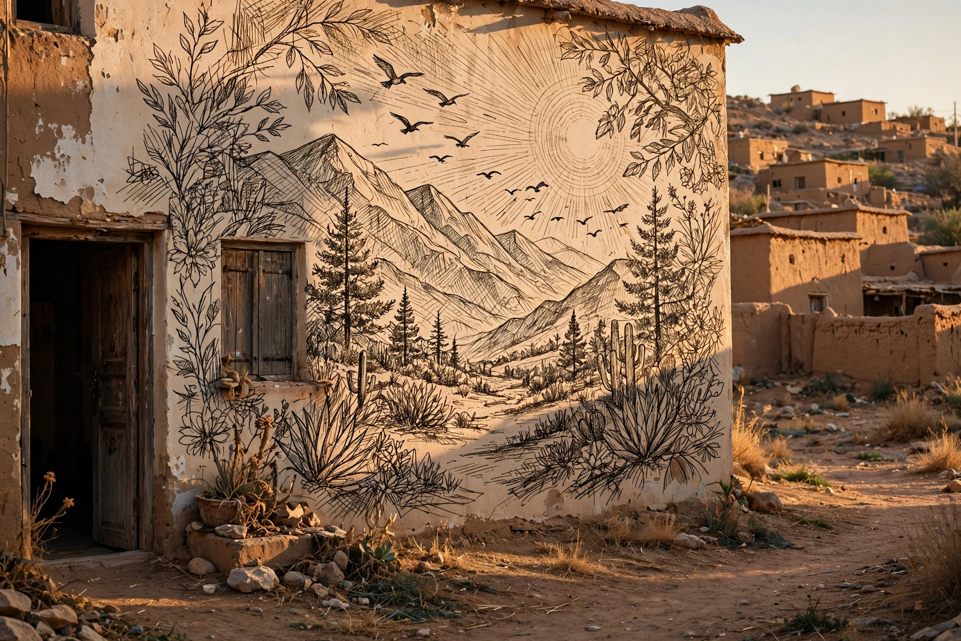Sketch Wall Mural