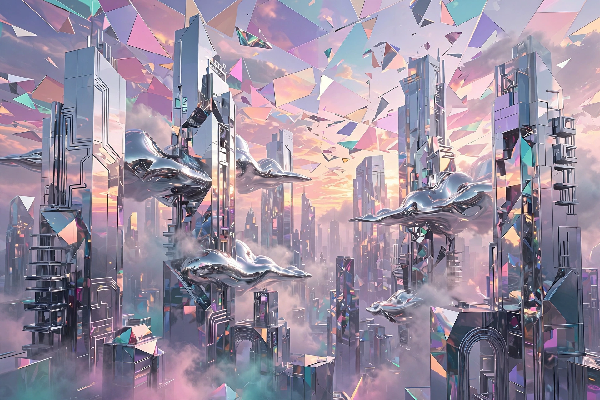 Skyline of Mirrors