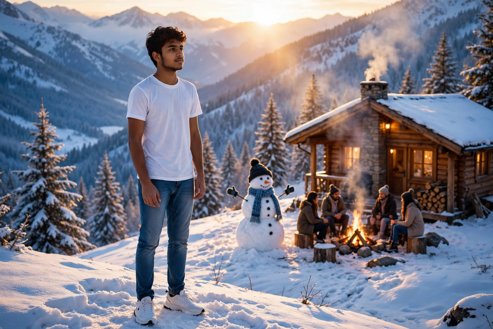 Snowy Mountain Boy