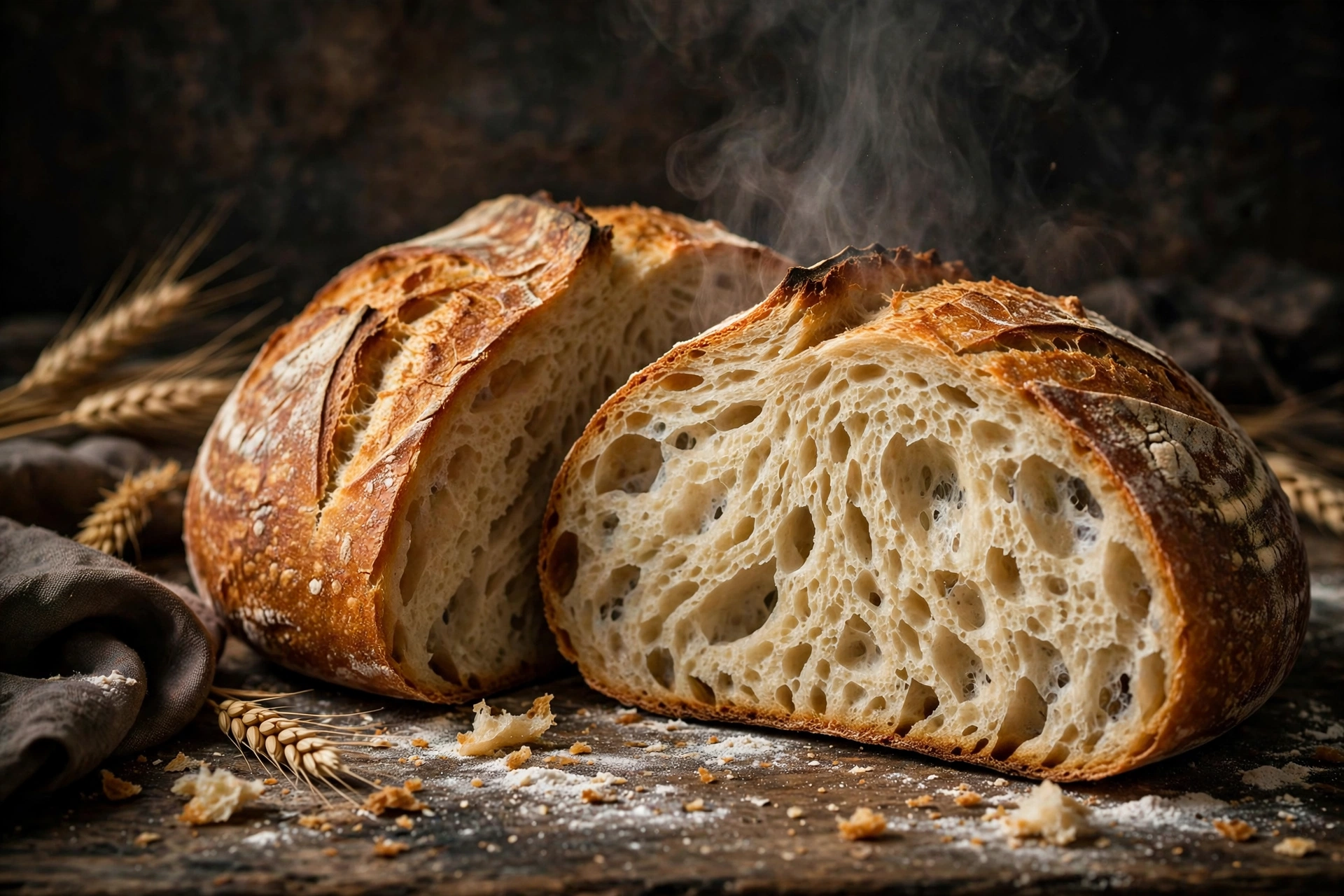 Sourdough Crumb Reveal