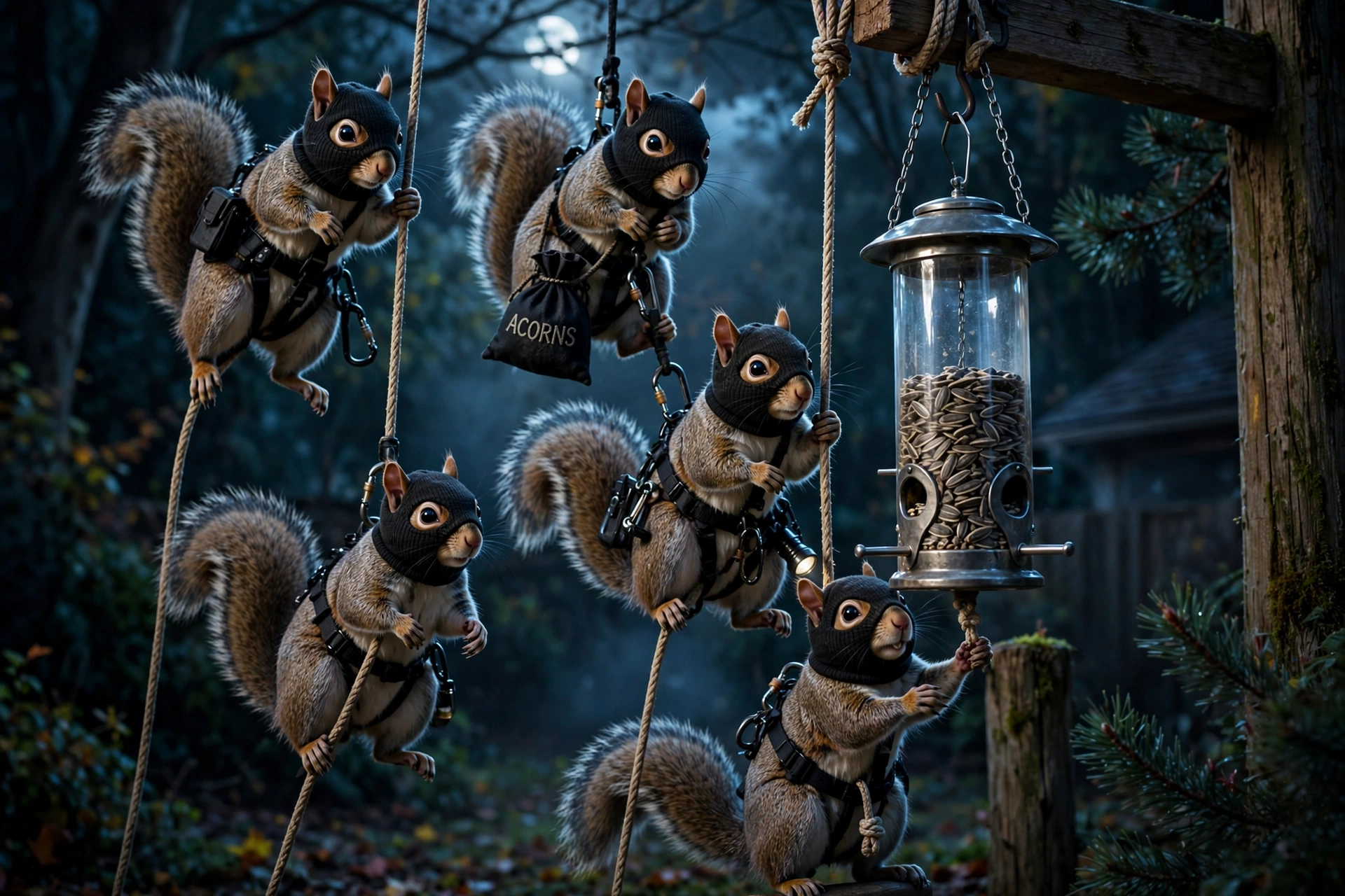 Squirrel Heist Crew