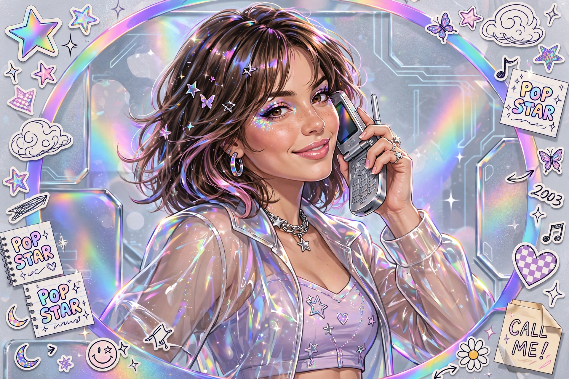 Star Sticker Notebook